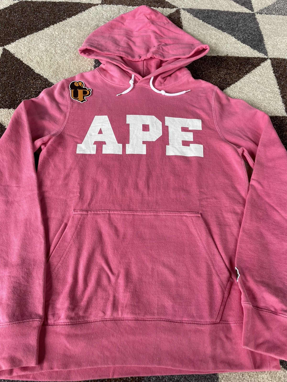 Bape Bape APE Logo Pullover Hoodie Size XS / US 0-2 / IT 36-38 - 2 Thumbnail