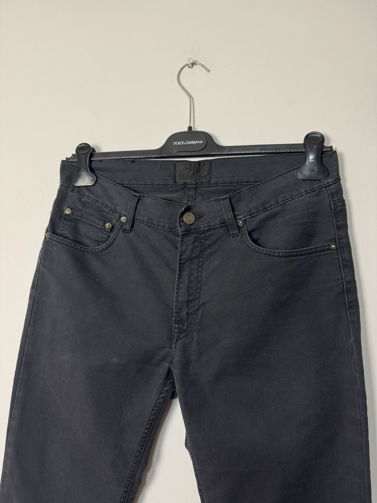 Acne Studios Acne Studios Ace Ups black Jeans 32/34 luxury vintage Size US 33 - 2 Thumbnail