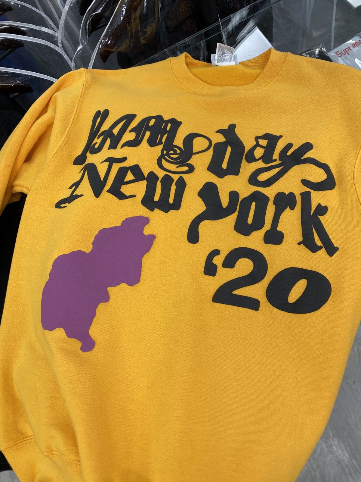 Cactus Plant Flea Market × Champion CPFM x yams day champion crewneck small authentic yellow Size US S / EU 44-46 / 1 - 10 Thumbnail