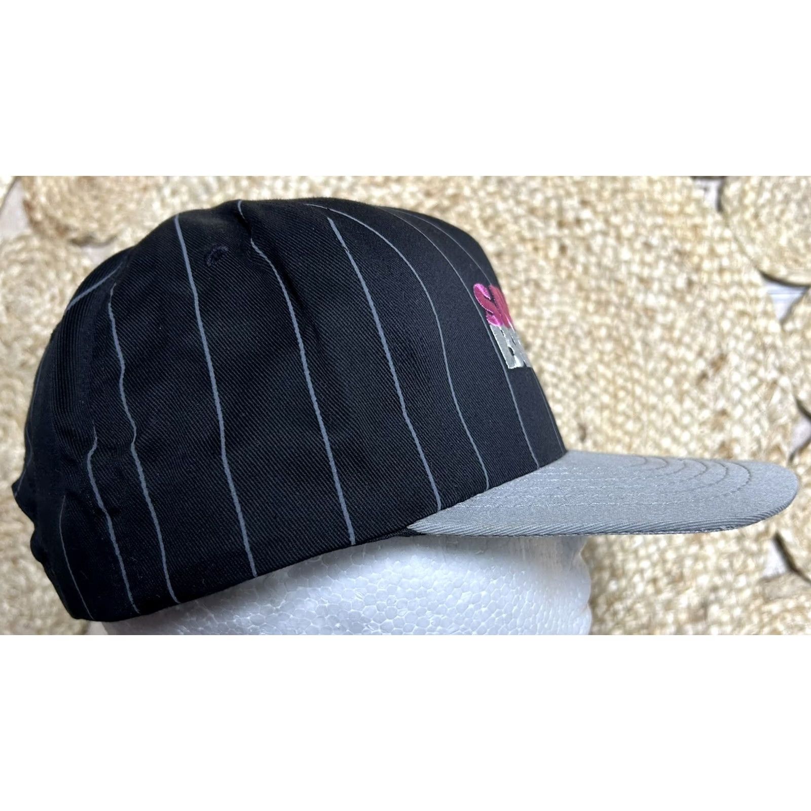 Vintage VINTAGE Sawyer Brown Country Music Snapback Hat Pin-Stripes Black Rare Baseball Cap Mens One Size Adjustable Splinter Brand Size ONE SIZE - 3 Thumbnail