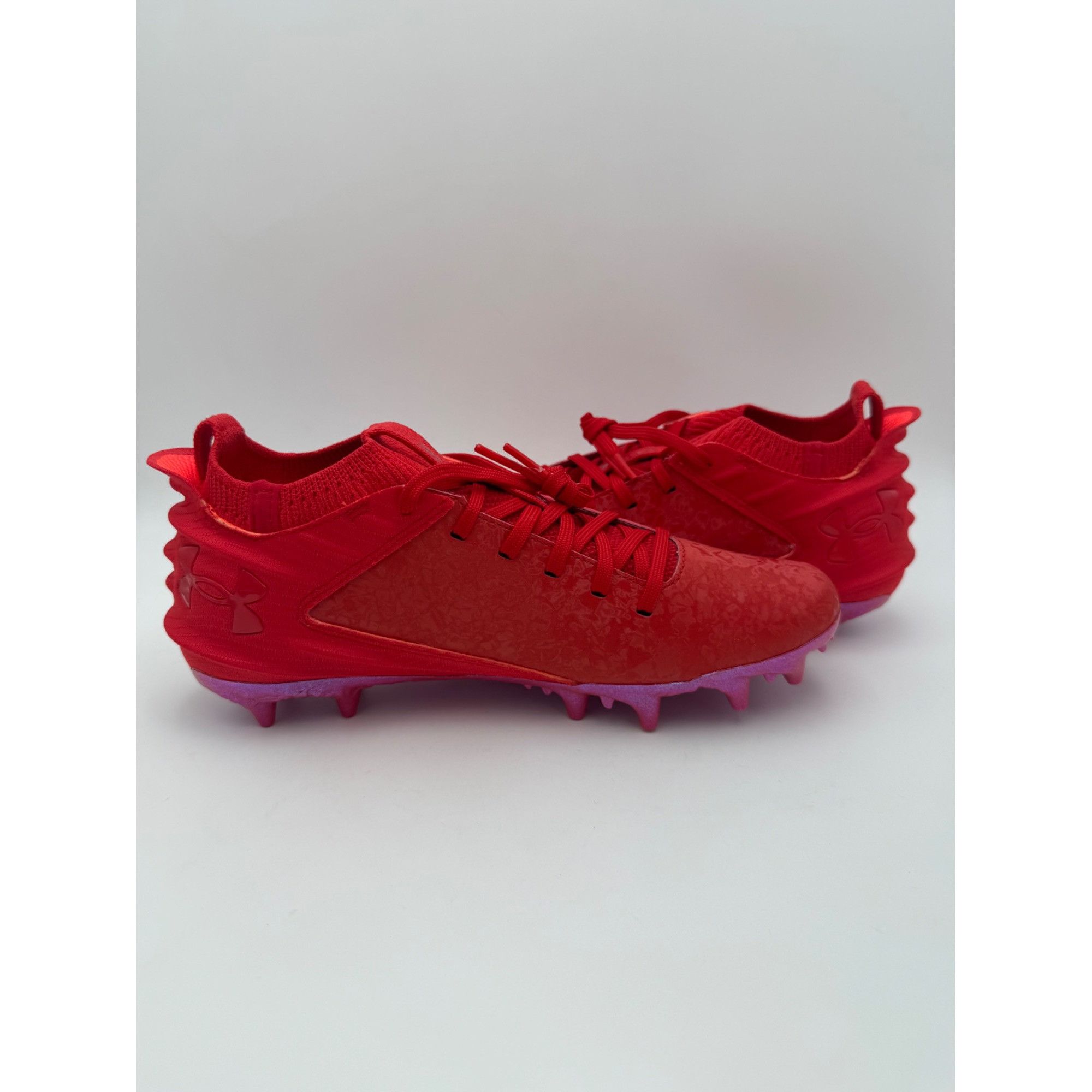 Under Armour Size 8 - Under Armour Men's Blur 2 MC Suede Football Cleats Size US 8 / EU 41 - 4 Thumbnail