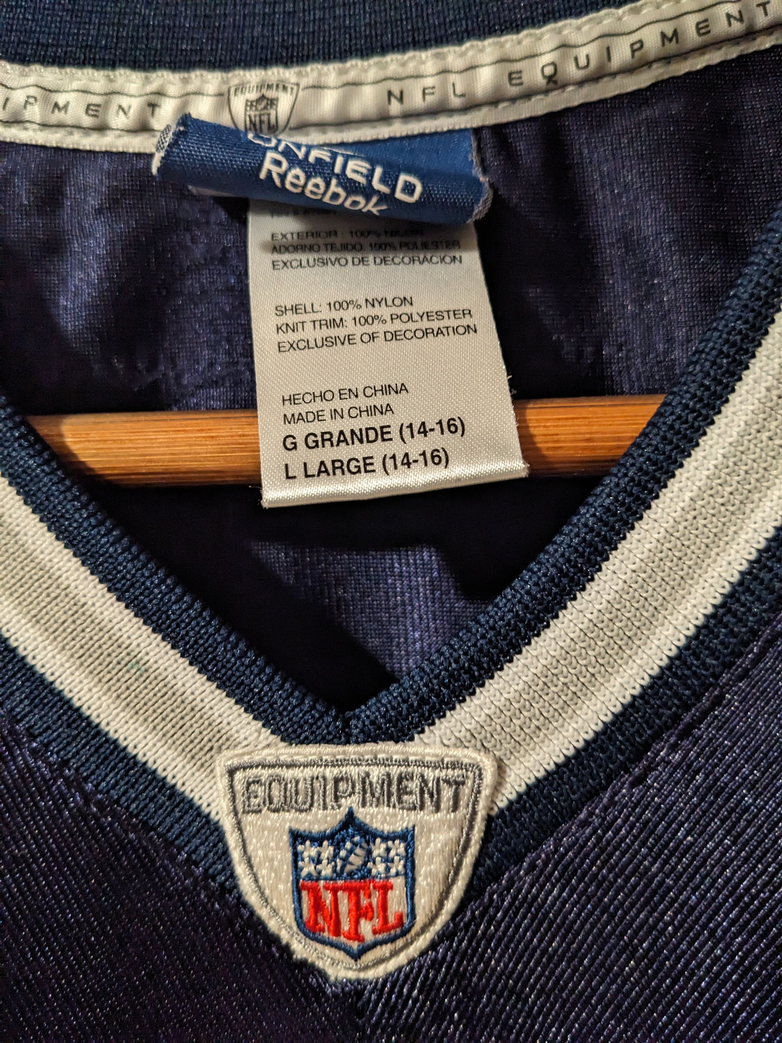 NFL × Vintage Vintage Y2K Dallas Cowboys Terrell Owens Youth Large Jersey Size US L / EU 52-54 / 3 - 5 Thumbnail
