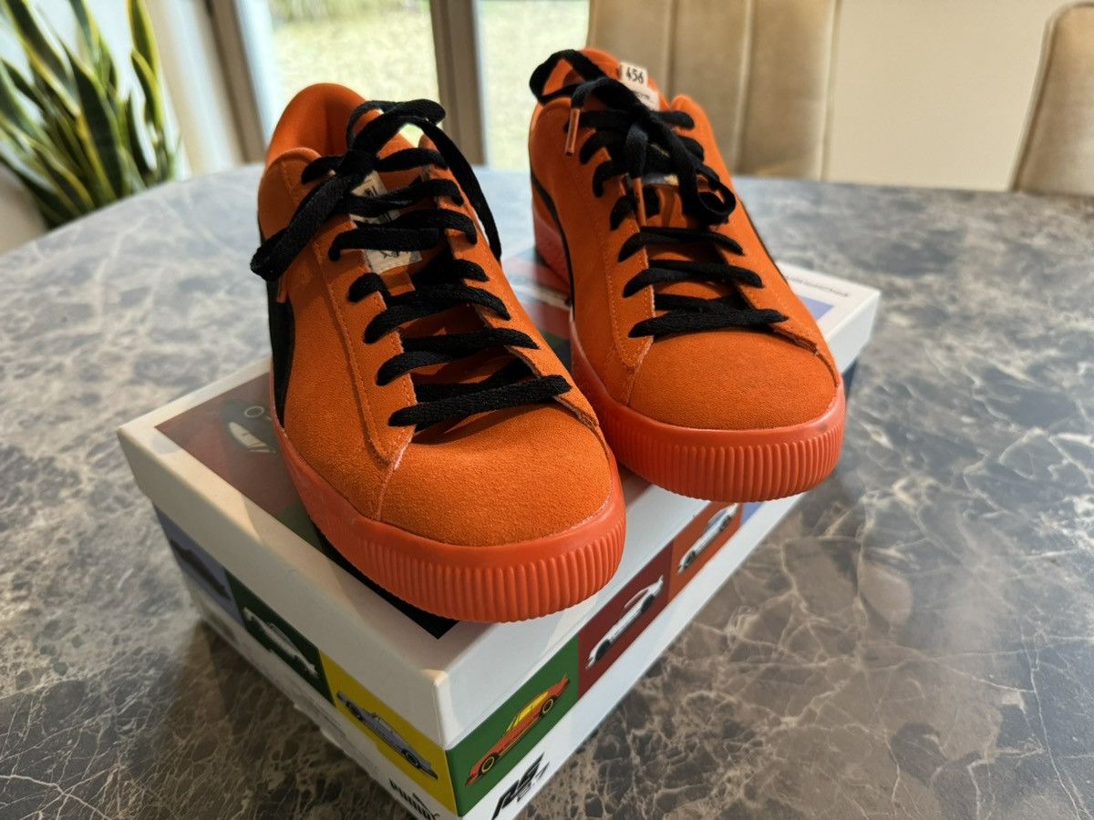 Porsche Design × Puma Puma Suede 2.7 RS Porsche 50th Anniversary Ben Pon Orange Size US 12 / EU 45 - 10 Thumbnail