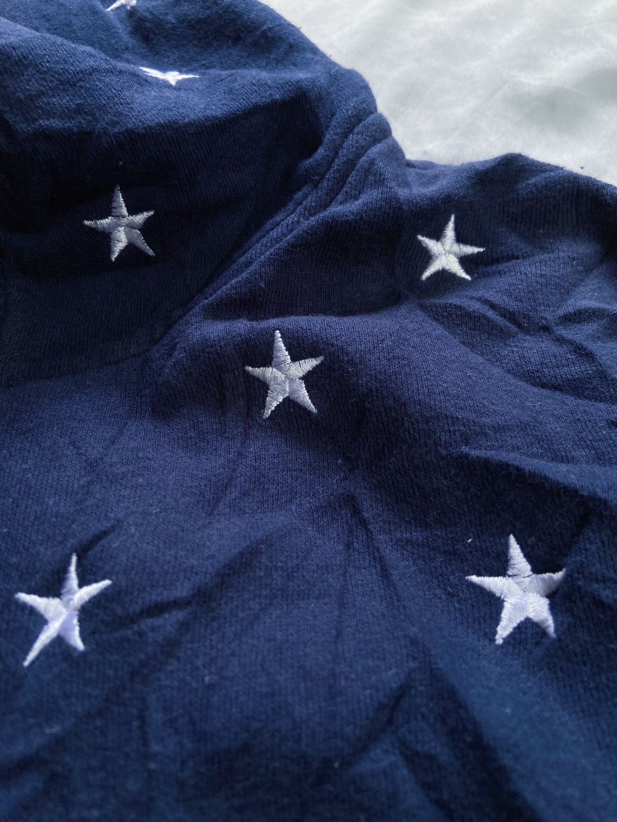 semanticdesign JAPANESE UKNOWN BRAND EMBROIDERY STARS ZIP HOODIE Size US S / EU 44-46 / 1 - 9 Thumbnail