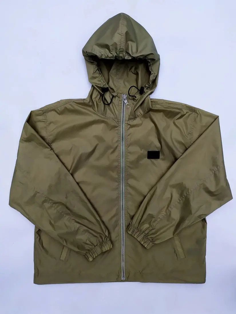 Tommy Hilfiger × Vintage Tommy Hilfiger Khaki Nylon Logo Jacket Windbreaker Size US XL / EU 56 / 4 - 5 Thumbnail