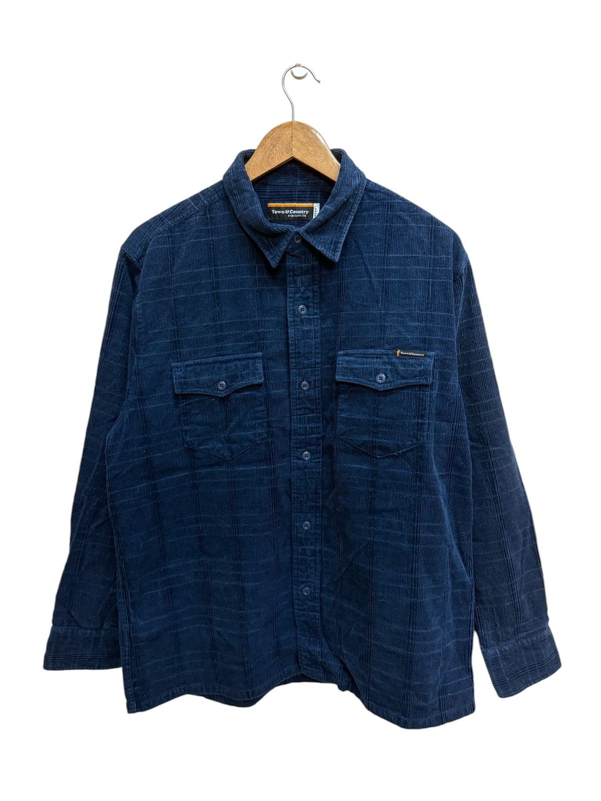 Japanese Brand TOWN & COUNTRY ENJOY SURFIN LIFE CUDROY BUTTON UP SHIRT Size US L / EU 52-54 / 3 - 1 Thumbnail