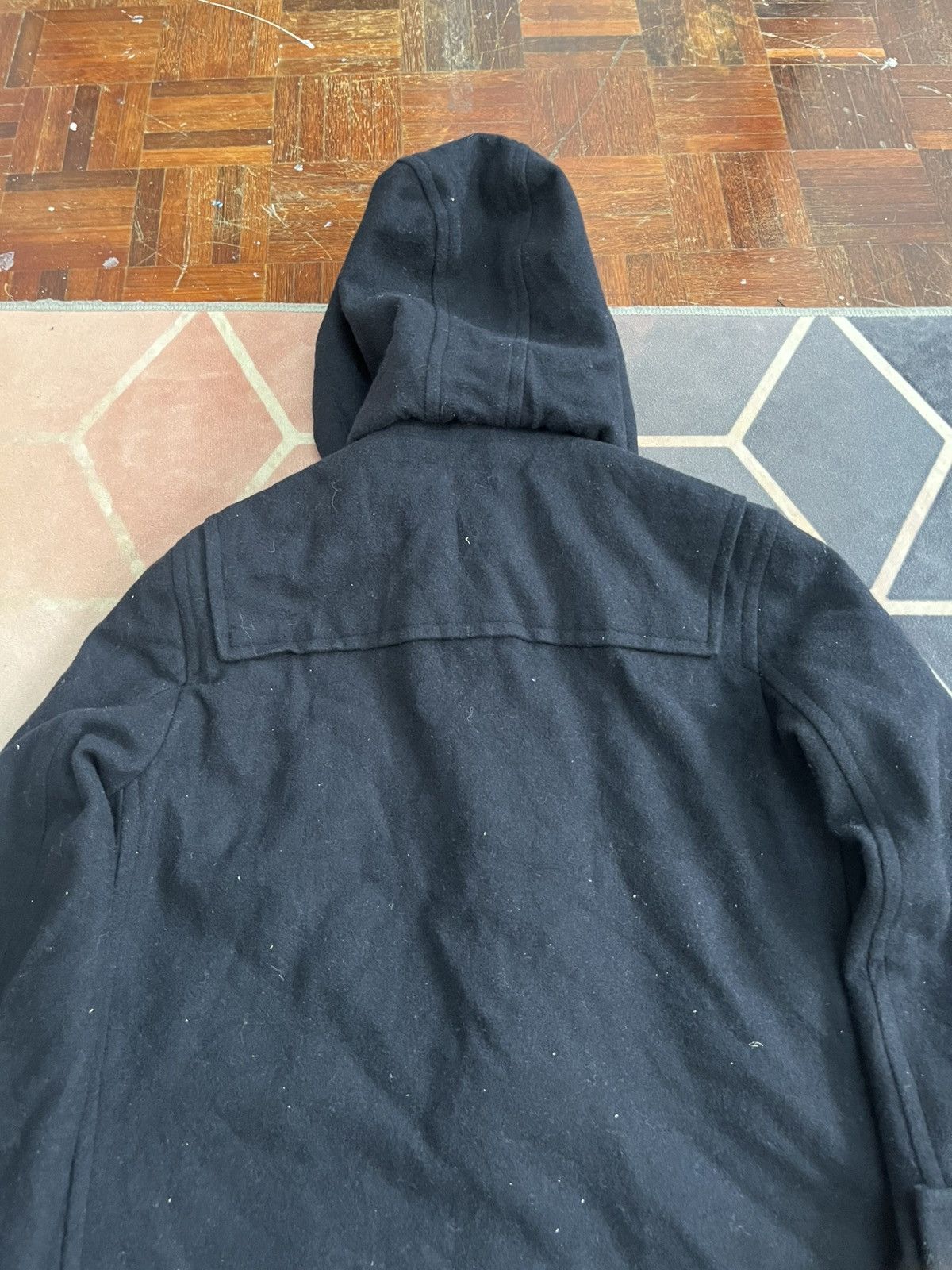 45rpm 💥Japanese Brand Kanko Long Wool Bleck Jackets Size US M / EU 48-50 / 2 - 15 Thumbnail