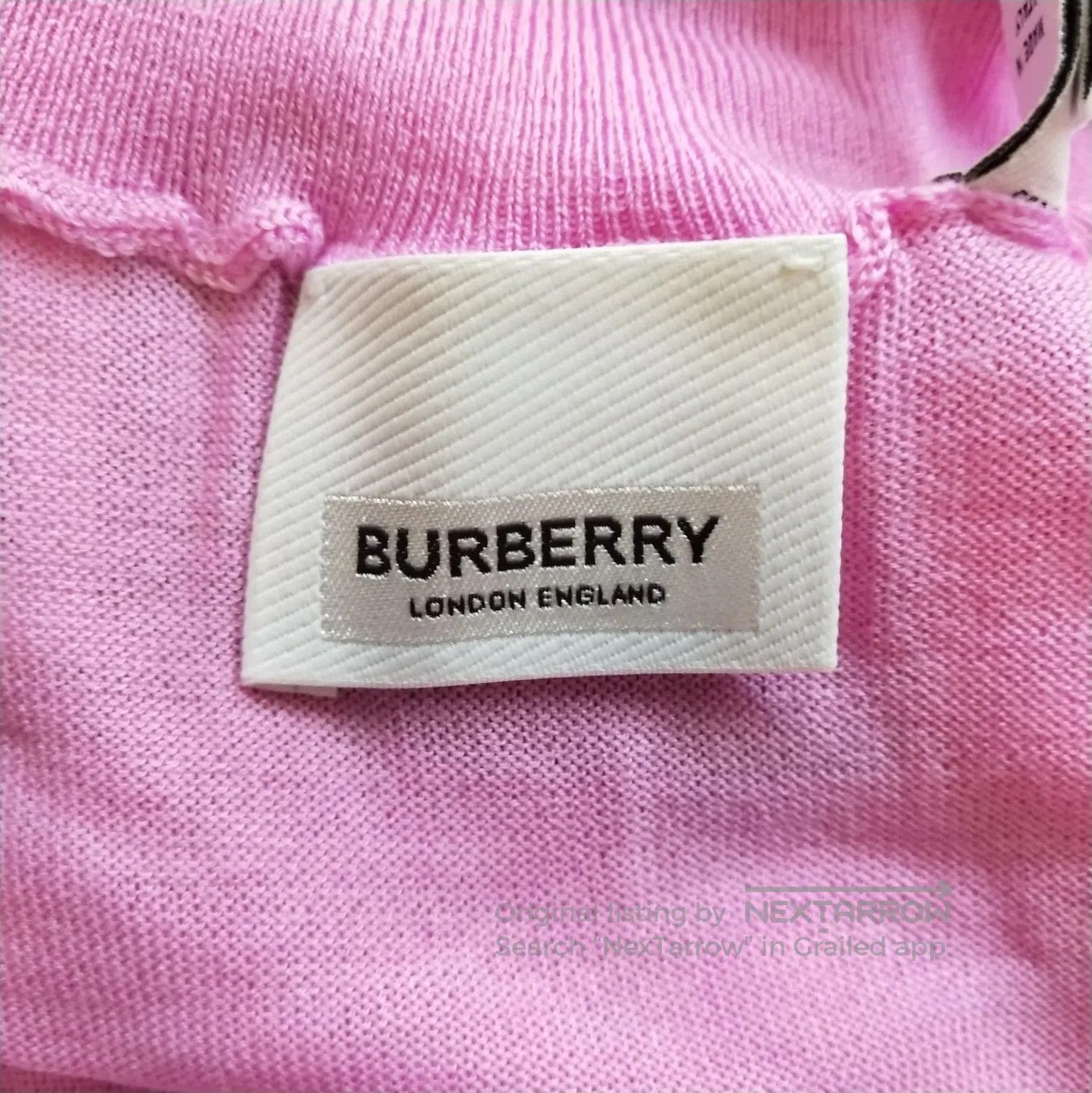 Burberry Burberry Colorblock Wool Silk Blend Knit Sweater . Size US S / EU 44-46 / 1 - 6 Thumbnail