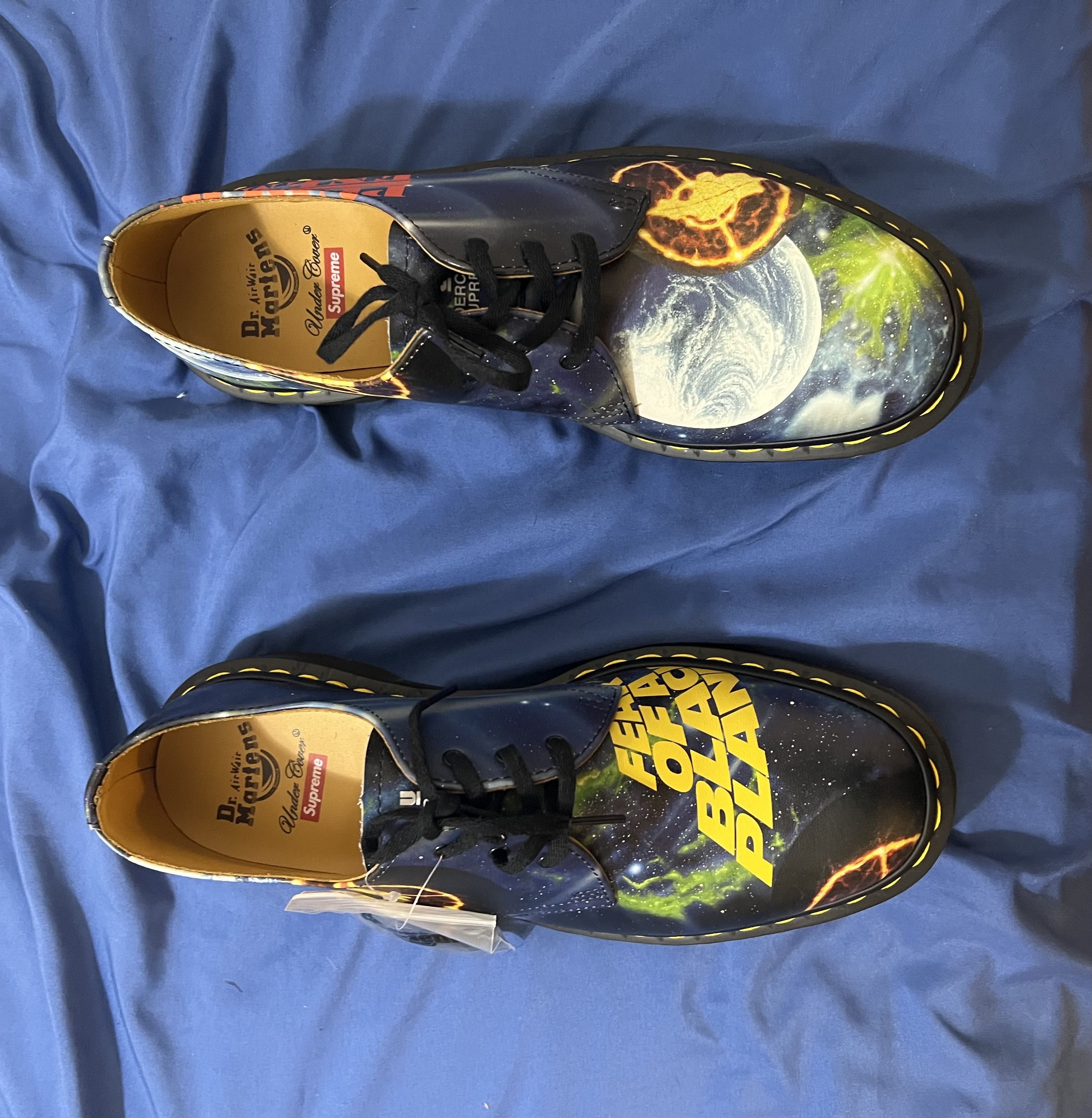 Dr. Martens × Supreme Dr. Martens Fear of a Black Planet Low-Top Oxford Size US 10.5 / EU 43-44 - 6 Thumbnail