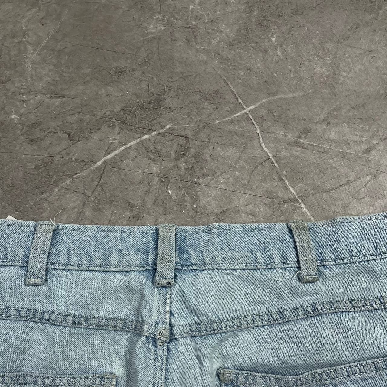 Dickies Vintage Dickies Washed Denim Blue Jeans Carpenter Y2K Baggy Size US 33 - 8 Thumbnail