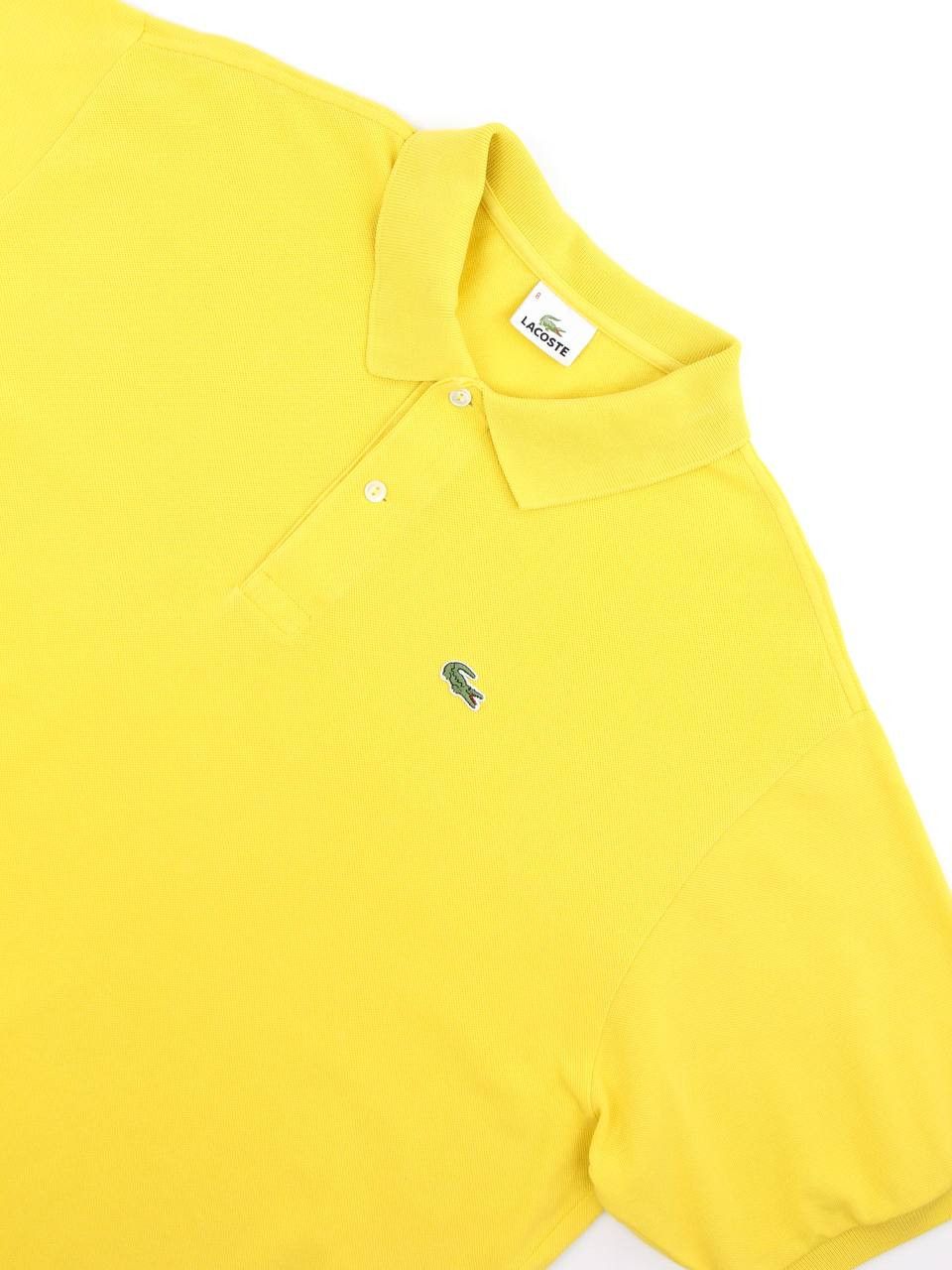 Lacoste LACOSTE Yellow polo shirt with logo Size US XXL / EU 58 / 5 - 6 Thumbnail