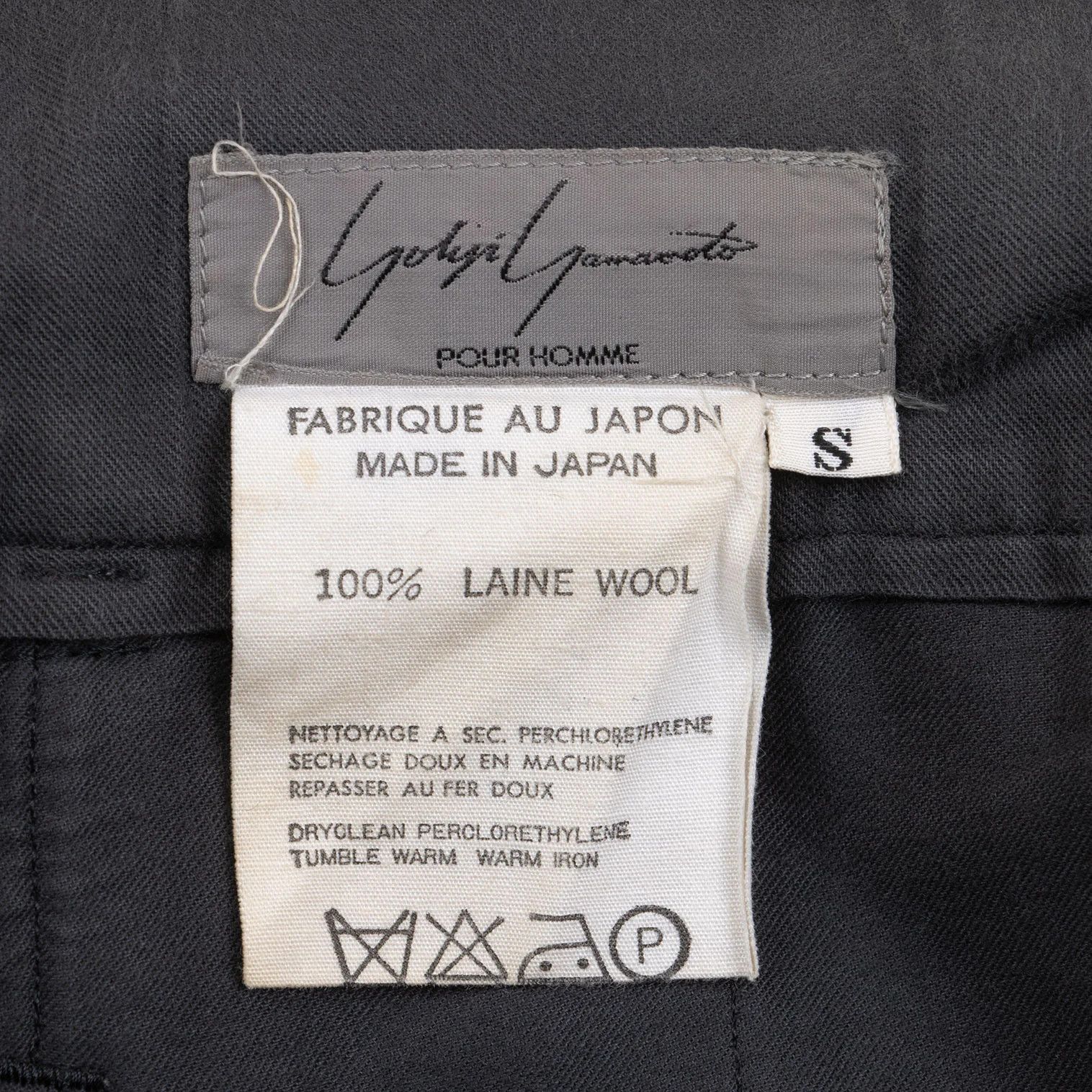 Yohji Yamamoto Yohji Yamamoto Tuck Waist Wool Pants Size US 38 / EU 54 - 15 Thumbnail
