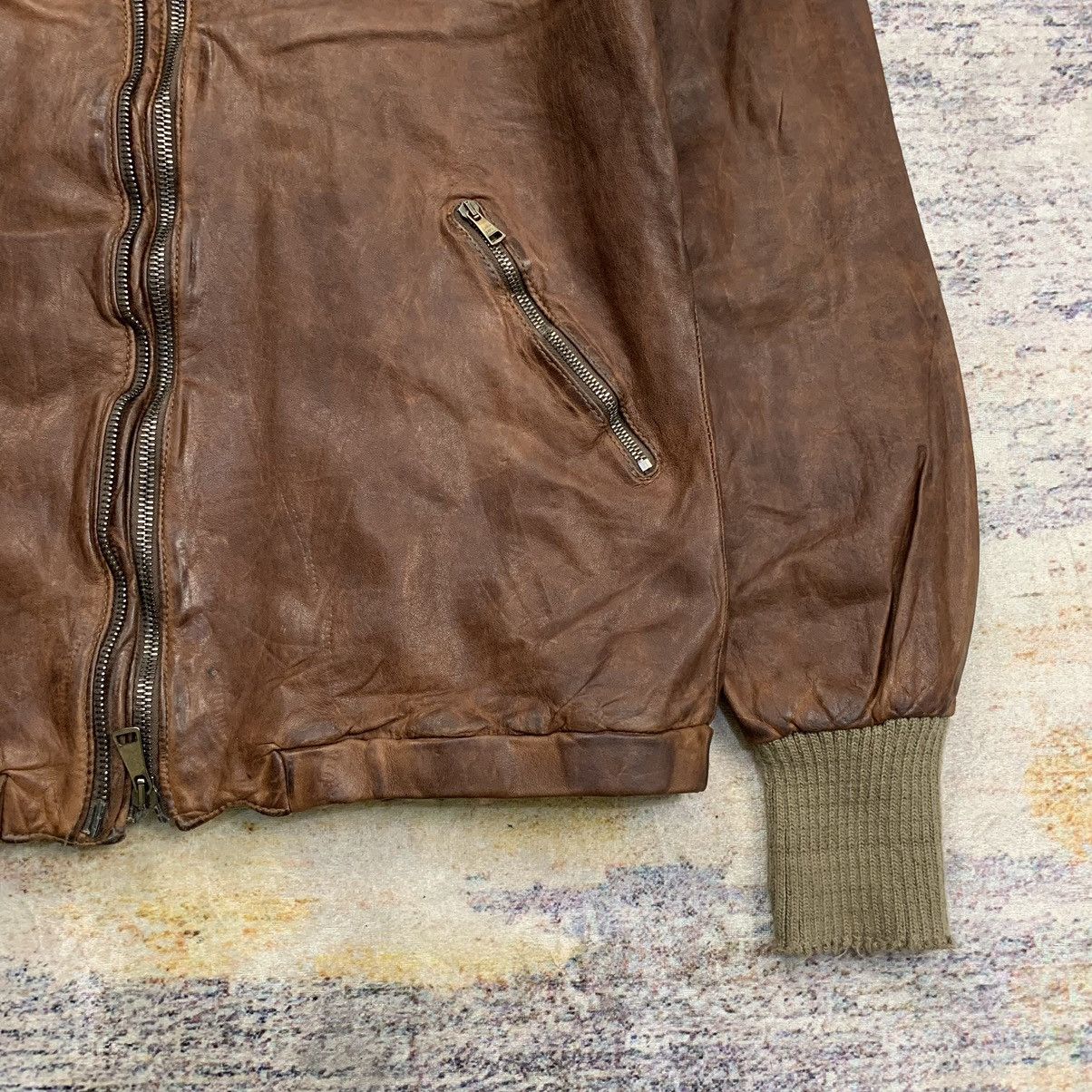 Giorgio Brato giorgio brato avant garde multi zipper leather jacket Size US S / EU 44-46 / 1 - 5 Thumbnail