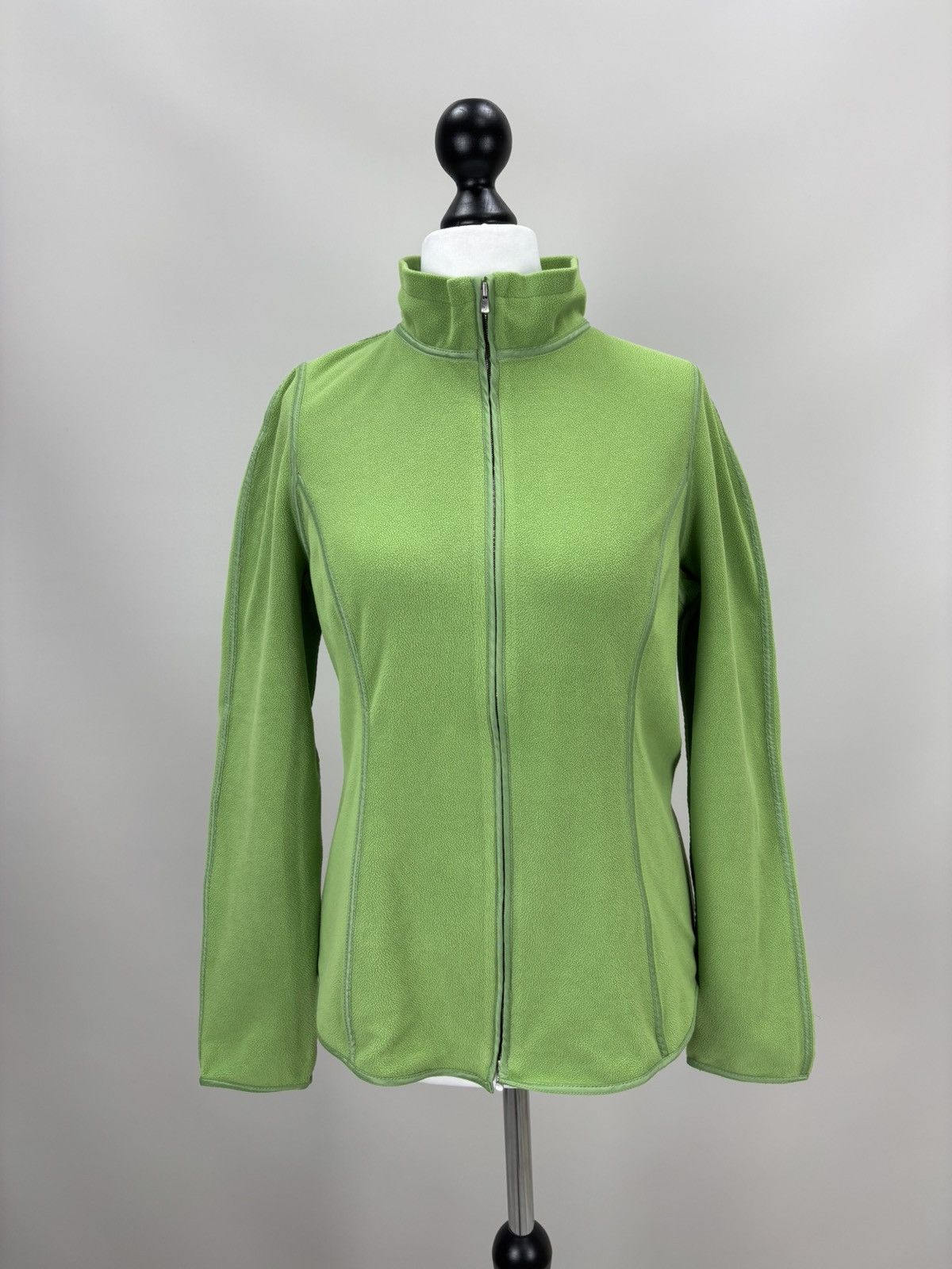 Frauenschuh Womens fleece jacket Frauenschuh Size L/XL Color Green Size XL / US 12-14 / IT 48-50 - 1 Thumbnail