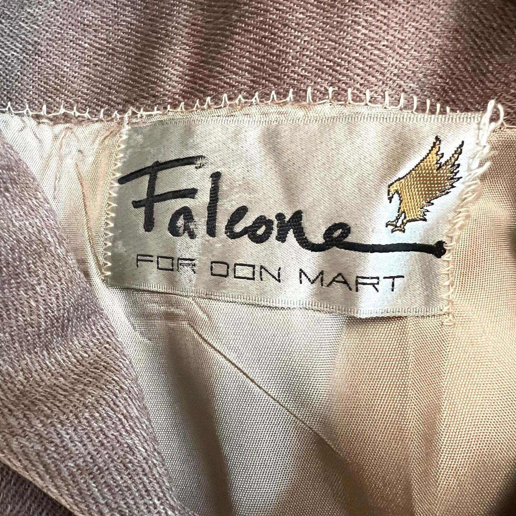 Vintage Vintage Falcone Western Notch Piped Blazer Mens Size 46 Brown Size 46R - 7 Thumbnail