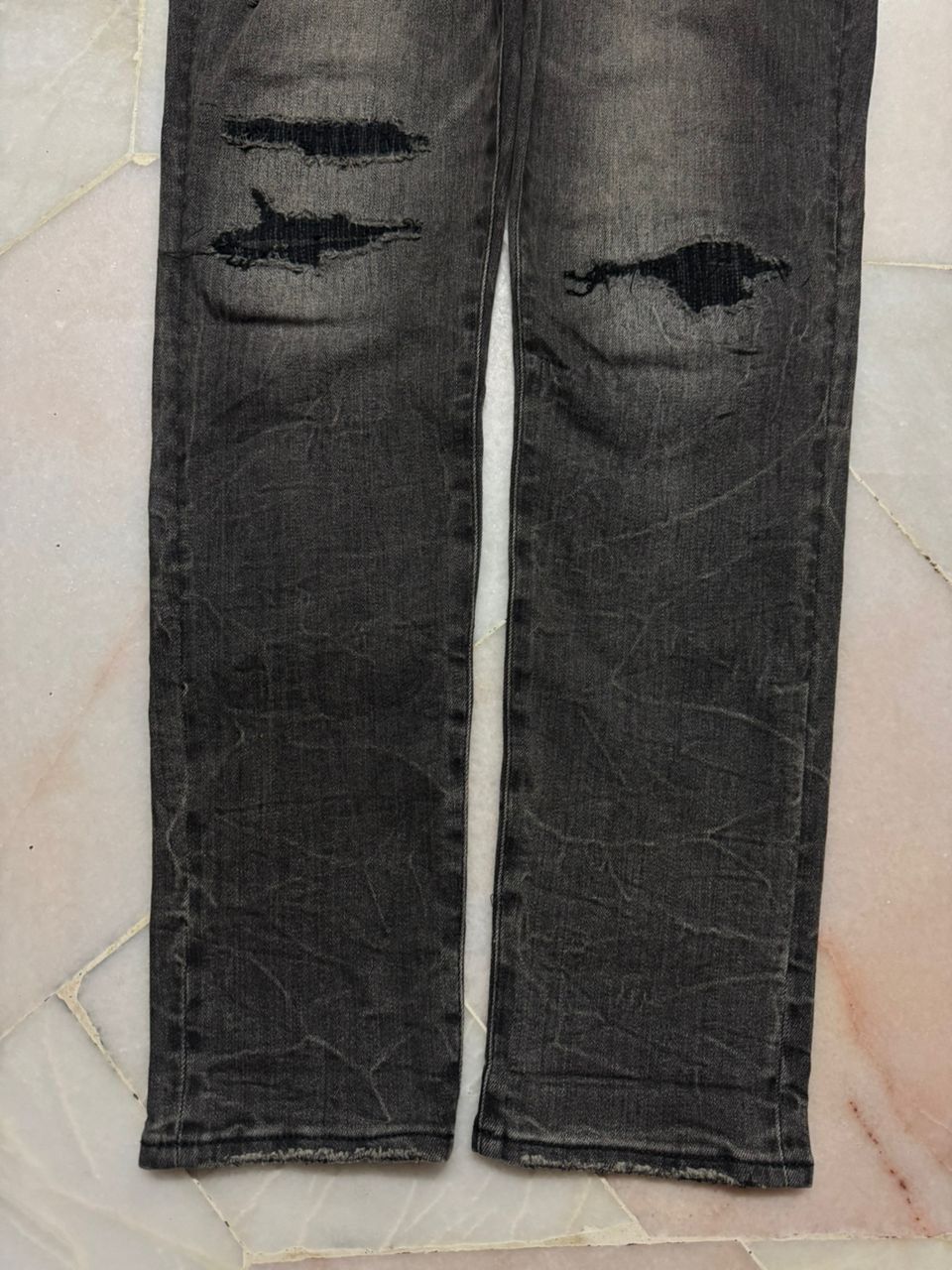 Japanese Brand 💥Insane💥Amiri Style Distress Ripped By American Eagle Size US 30 / EU 46 - 10 Thumbnail