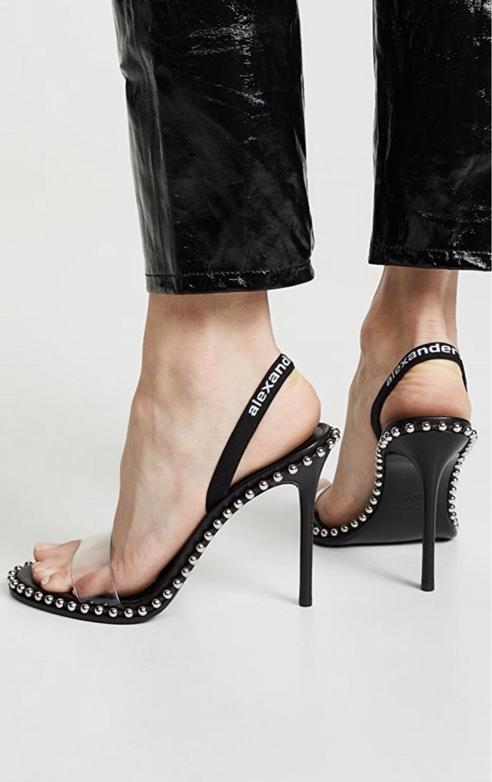 Alexander Wang Alexander Wang Nova Studded PCV Slingback Sandals size 36 Size US 6 / IT 36 - 2 Thumbnail