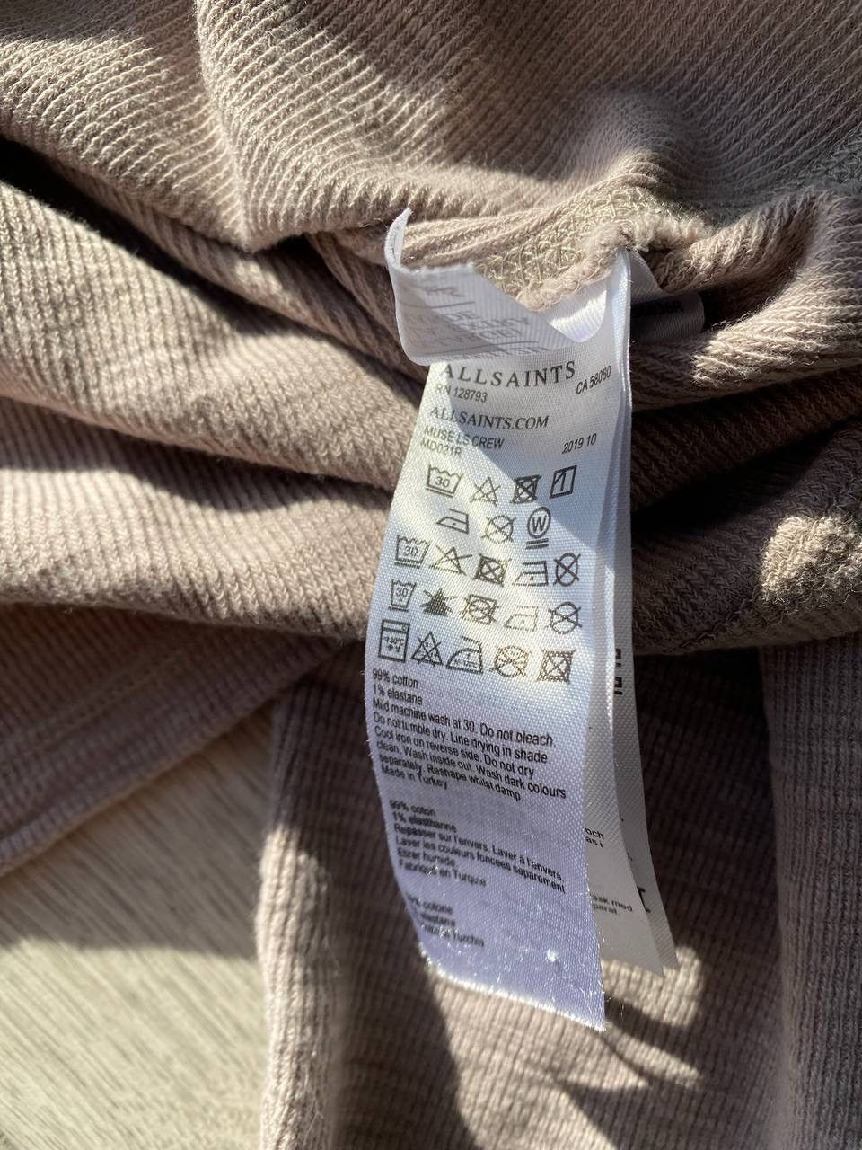 Allsaints × Vintage Vintage AllSaints Boxy Sweatshirt Y2K XL Size US XL / EU 56 / 4 - 6 Thumbnail