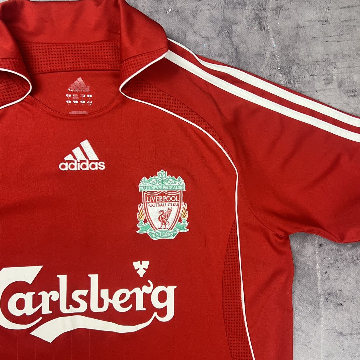 Adidas Rare! Sissoko 22 Liverpool Adidas Soccer Jersey Shirt 00s Size US S / EU 44-46 / 1 - 16 Thumbnail