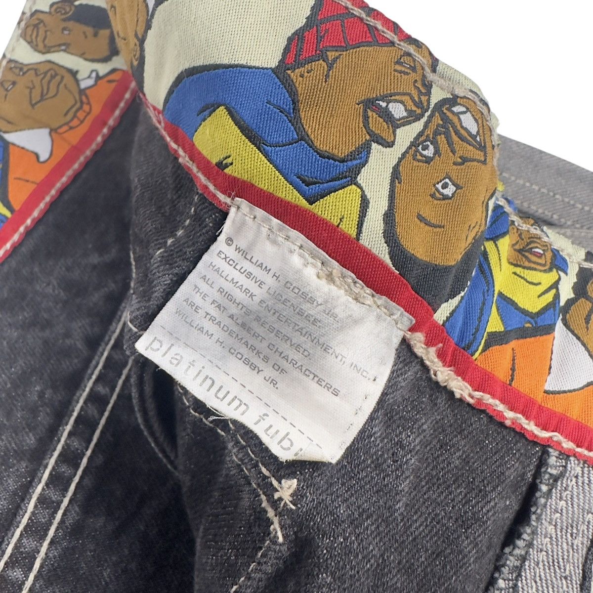 Fubu Vintage FUBU Platinum Fat Albert Carpenter Jeans 40x30 Y2K Size US 40 / EU 56 - 7 Thumbnail