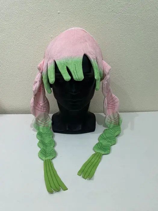 Cartoon Network × Disney Demon Slayer Kanroji Mitsuri Beanie Hat Size ONE SIZE - 2 Thumbnail