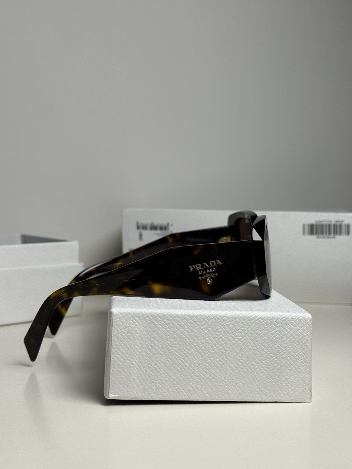 Prada Prada Symbole Sunglasses Tortoise shell Size ONE SIZE - 4 Thumbnail
