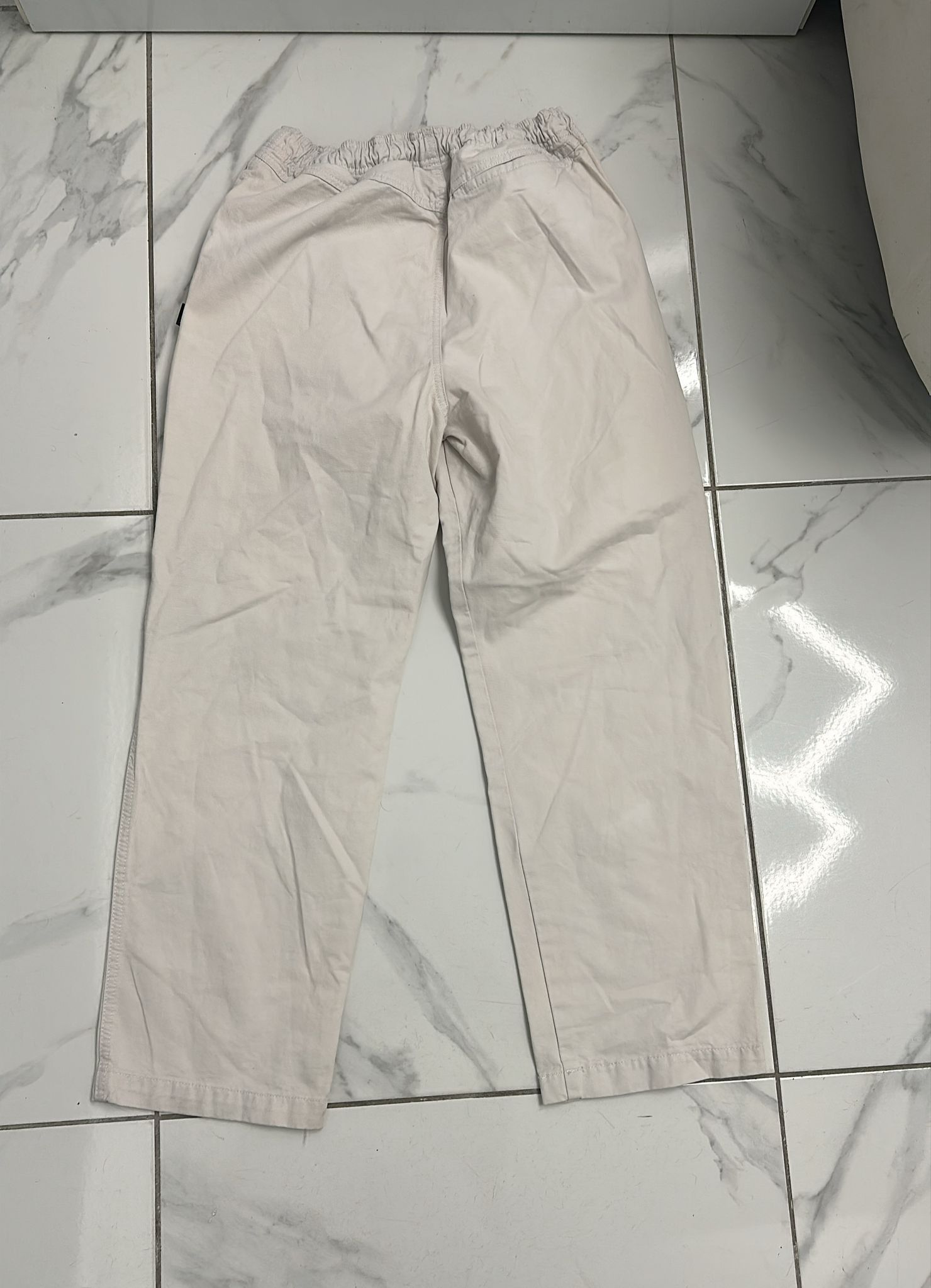 Stussy × Vintage Stussy Beach Pant Brushed Cotton White Size XLarge Size US 36 / EU 52 - 3 Thumbnail