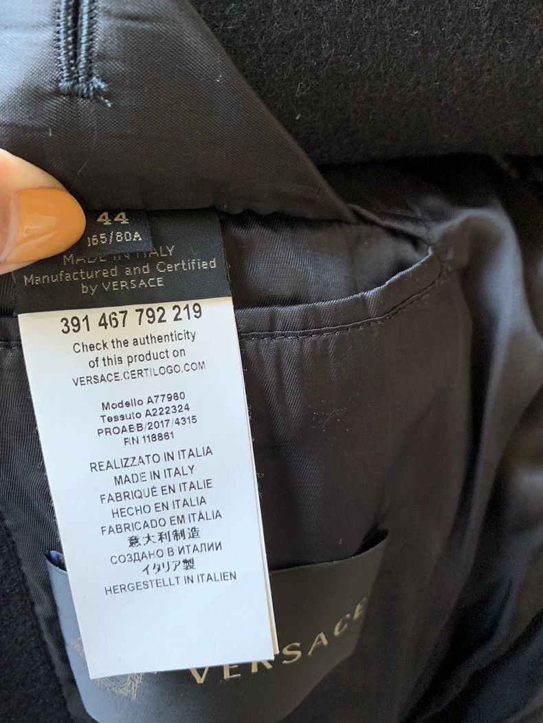 Versace Versace Wool baseball uniform Size M / US 6-8 / IT 42-44 - 5 Thumbnail