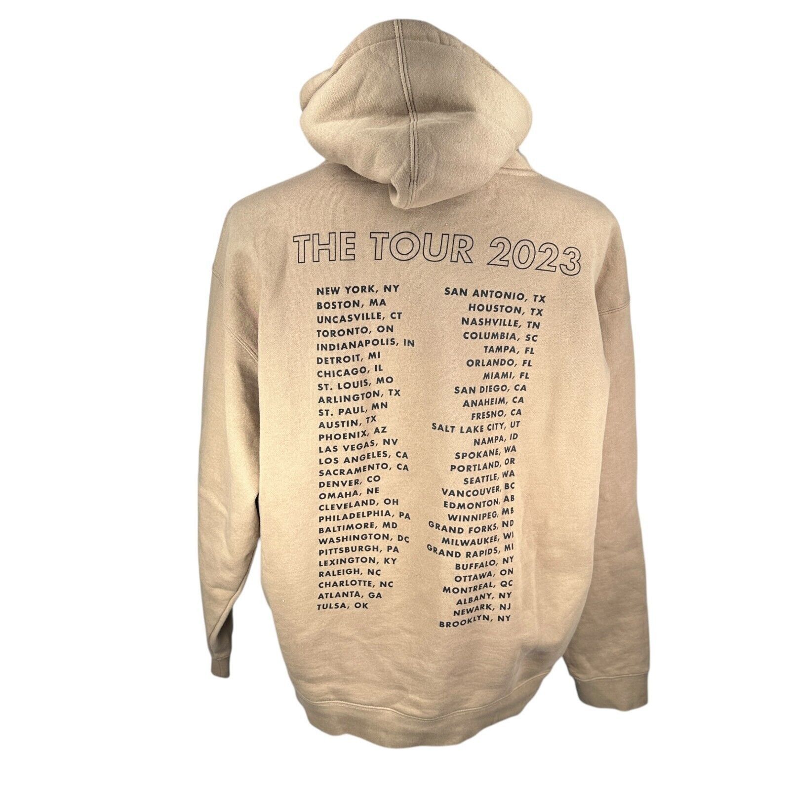 Other Jonas Brothers The 2023 Tour Hoodie Men’s XL Brown Pullover Size US XL / EU 56 / 4 - 4 Thumbnail