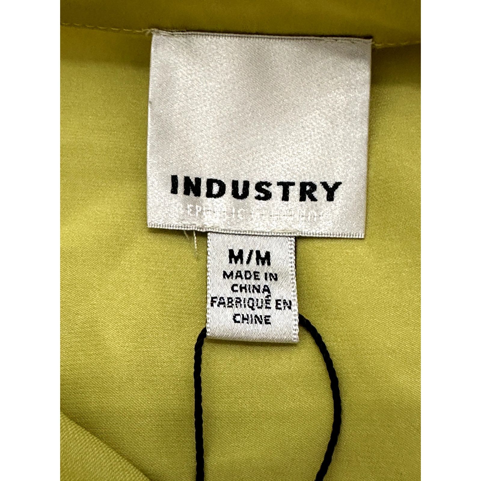 Other Industry Republic Top Button Up Short Sleeves Yellow Green M Size M / US 6-8 / IT 42-44 - 10 Thumbnail