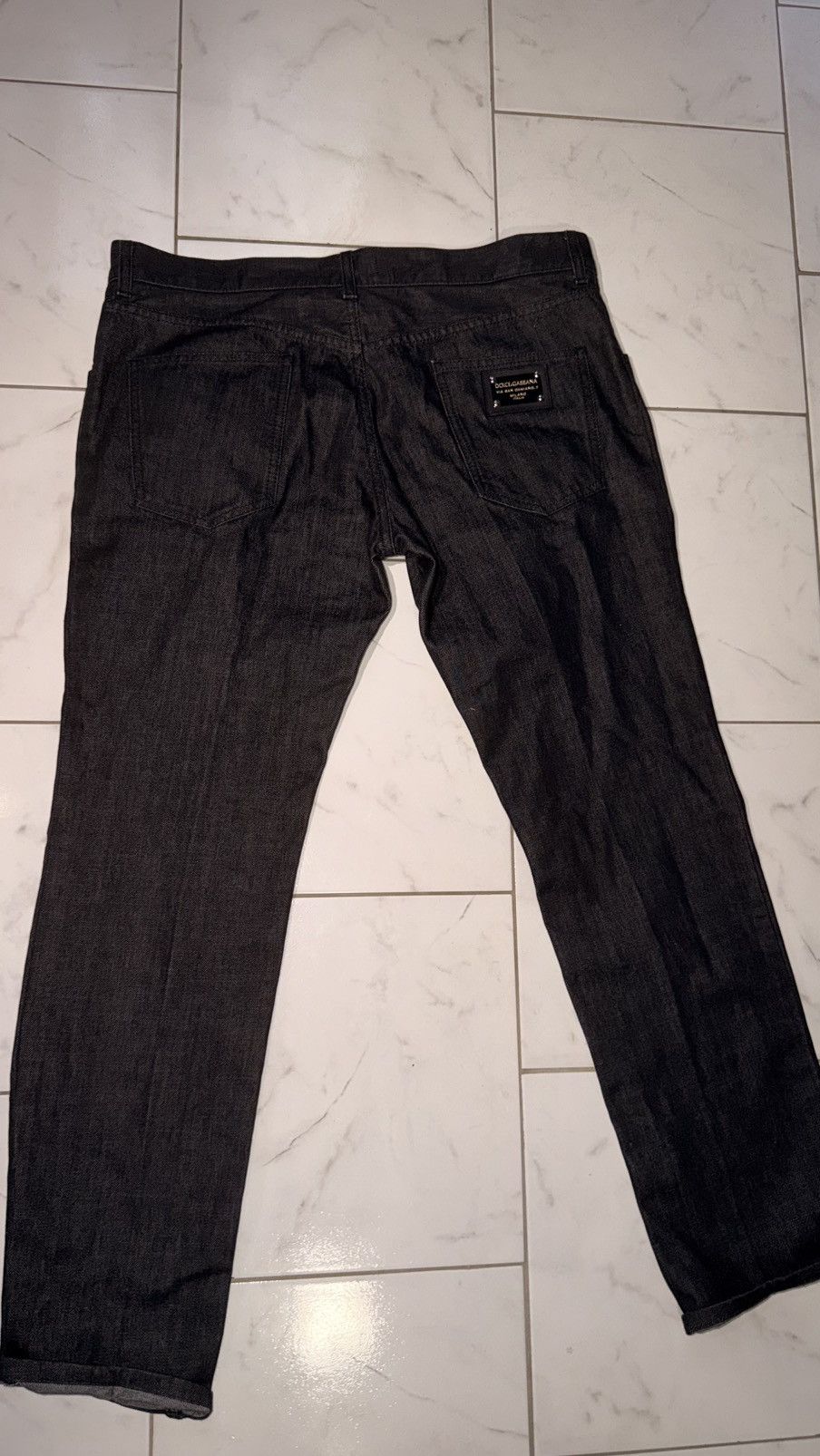 Dolce & Gabbana Dolce & Gabbana Black Jeans Size US 36 / EU 52 - 2 Thumbnail