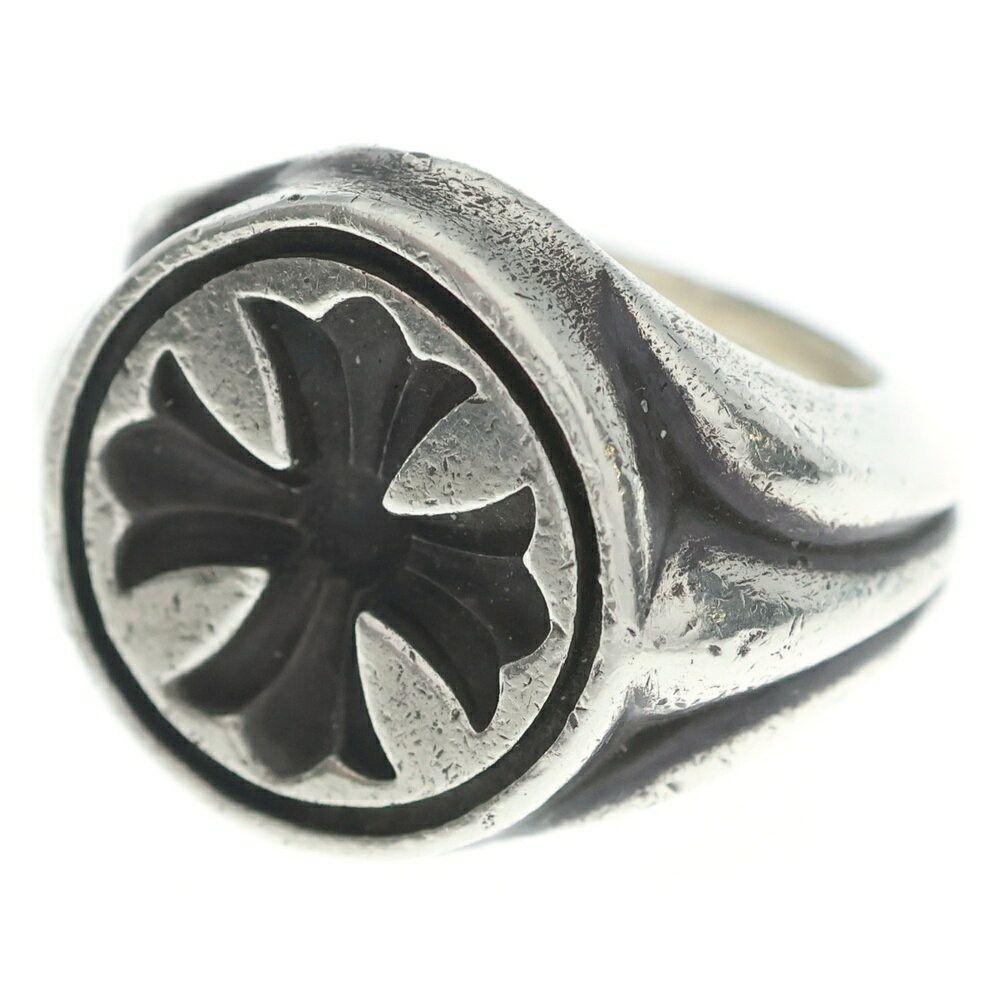 Chrome Hearts Chrome Hearts Seal Stamp CH Plus Ring Size ONE SIZE - 1 Thumbnail