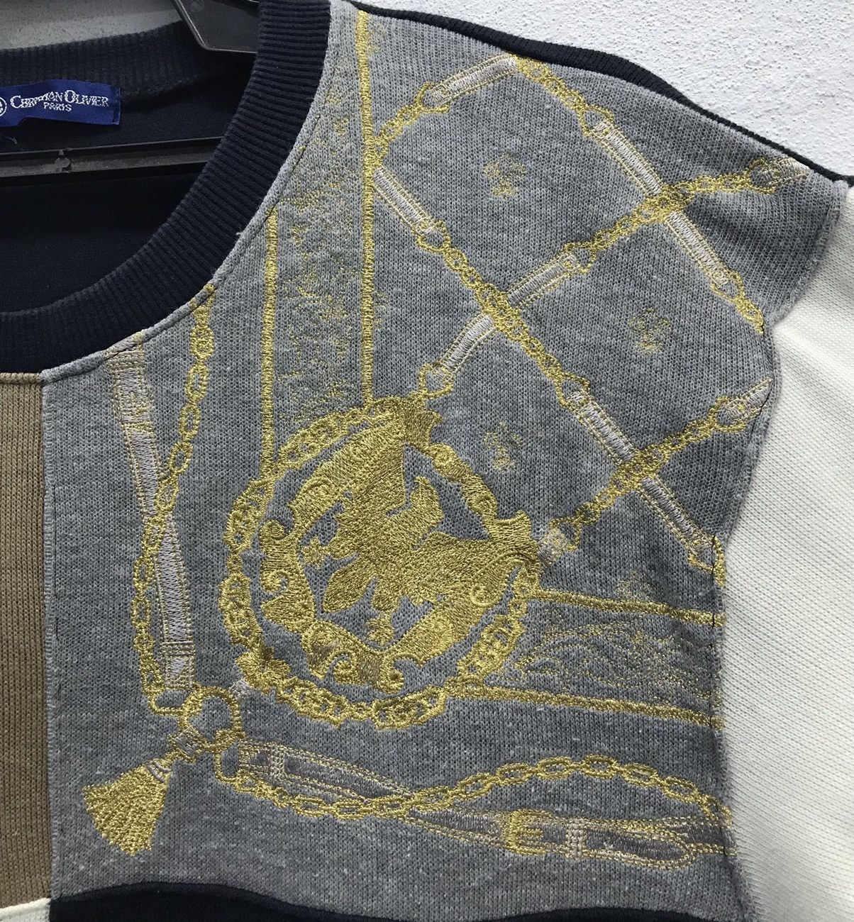 Designer × Vintage Vintage Christian Olivier Paris Sweatshirt Size US M / EU 48-50 / 2 - 3 Thumbnail