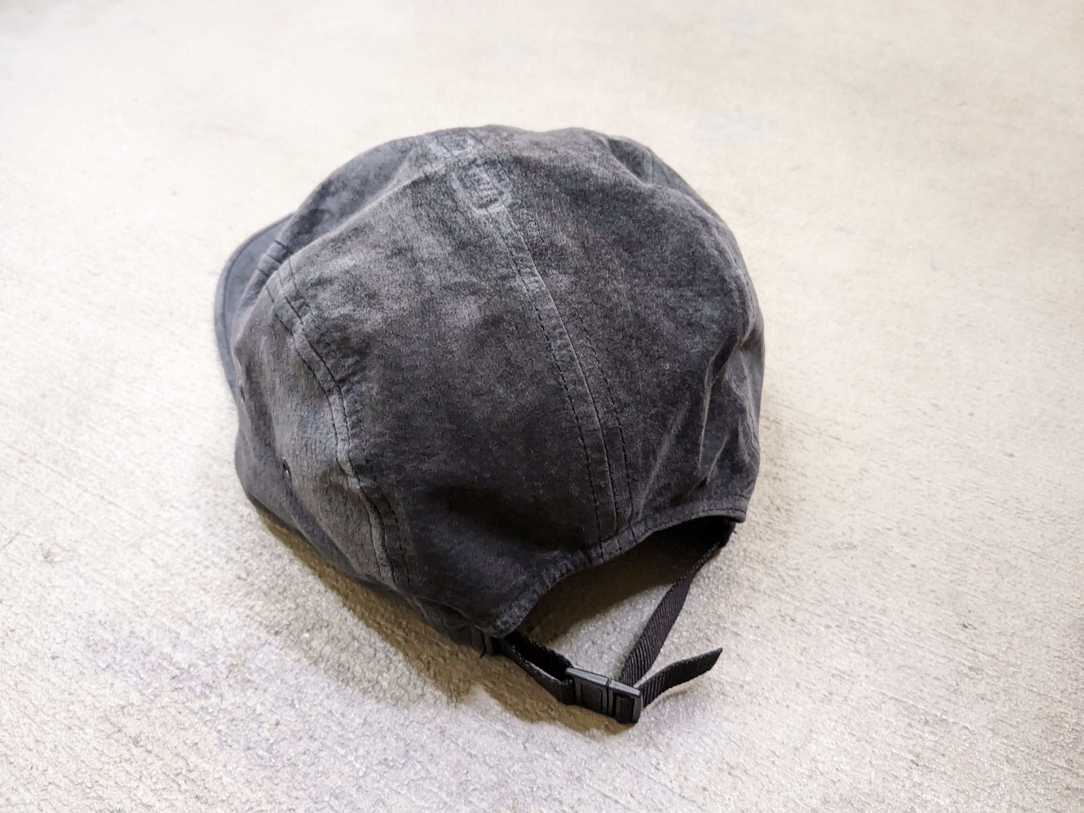 Supreme Supreme Suede 5 Panel Camp Cap Navy Blue SS17 Size ONE SIZE - 8 Thumbnail