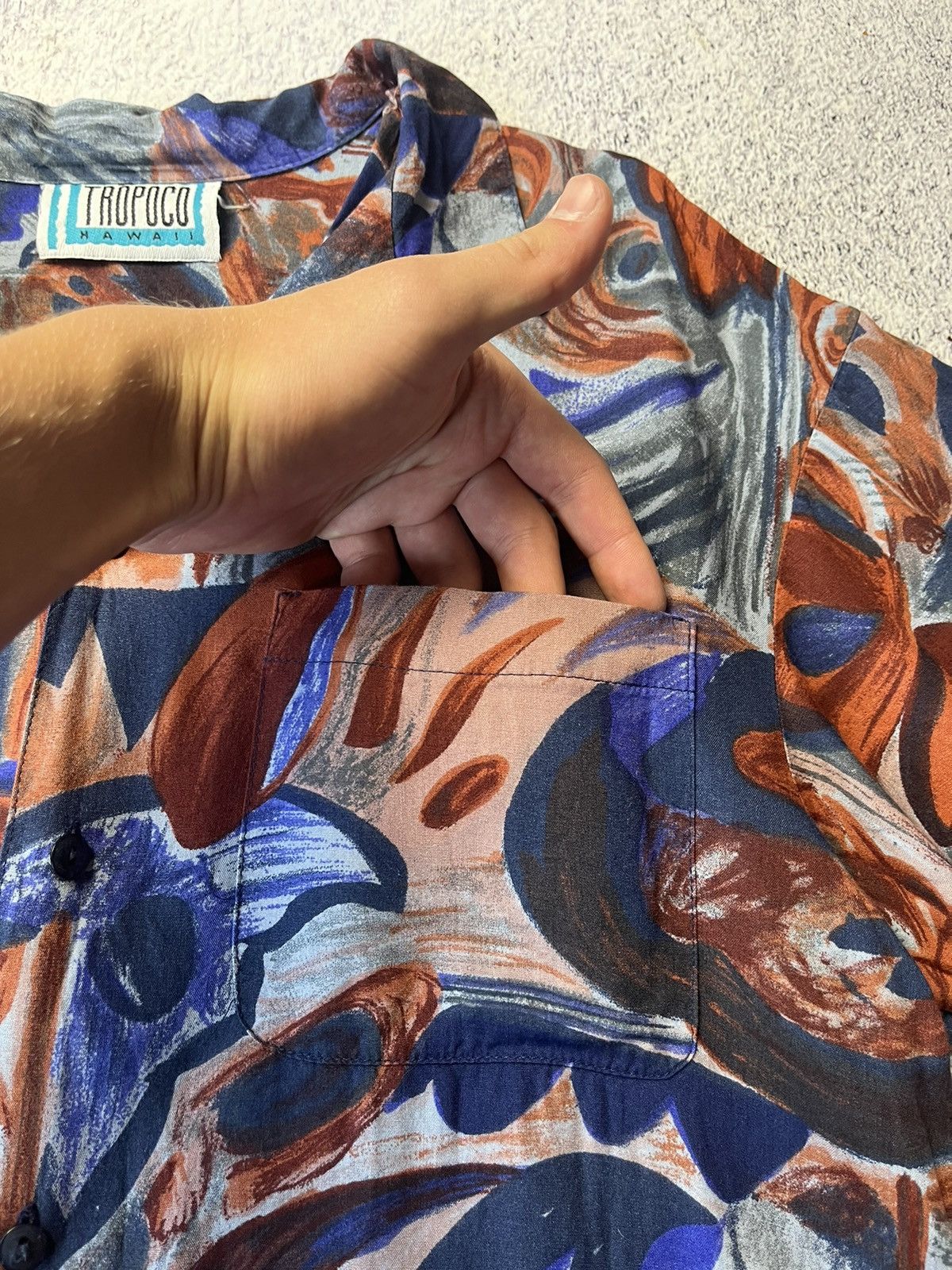 Vintage Vintage Hawaiian TROPOCO HAWAII Floral Shirt Size US S / EU 44-46 / 1 - 10 Thumbnail