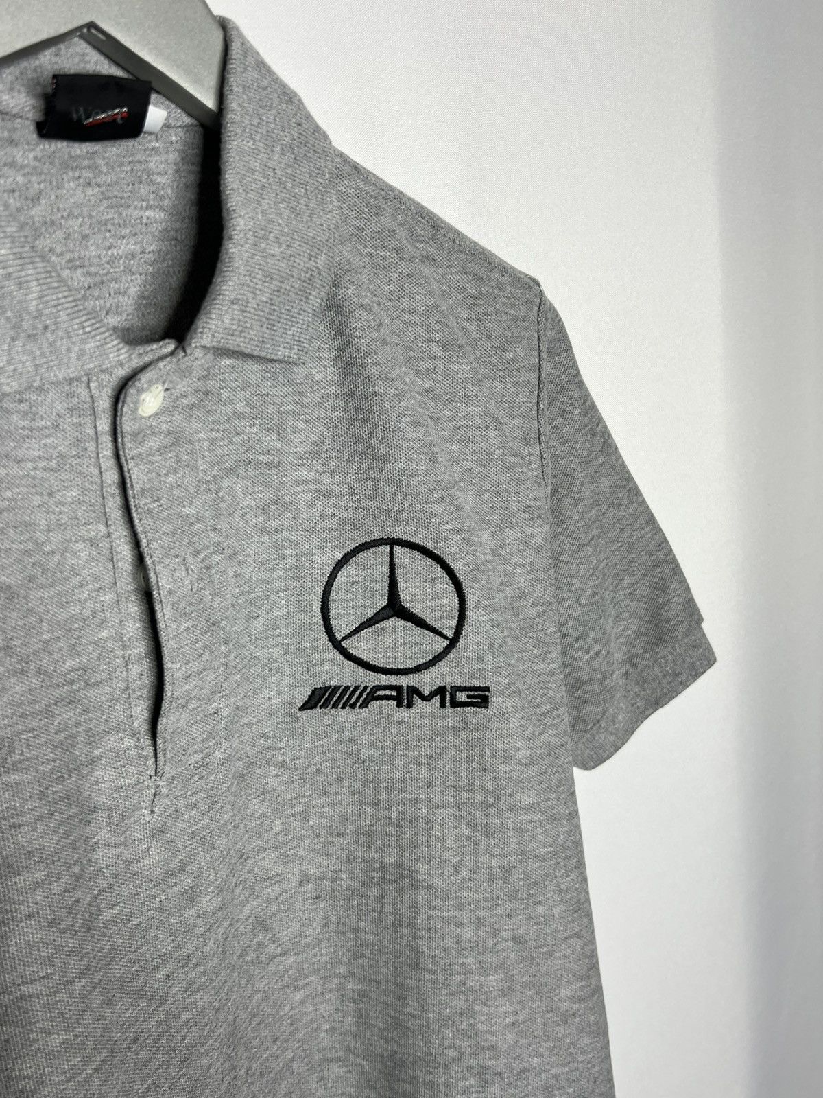 Mercedes-Benz Mercedes Bens AMG Petronas Big Logo Racing Polo Shirt F1 Size US L / EU 52-54 / 3 - 4 Thumbnail