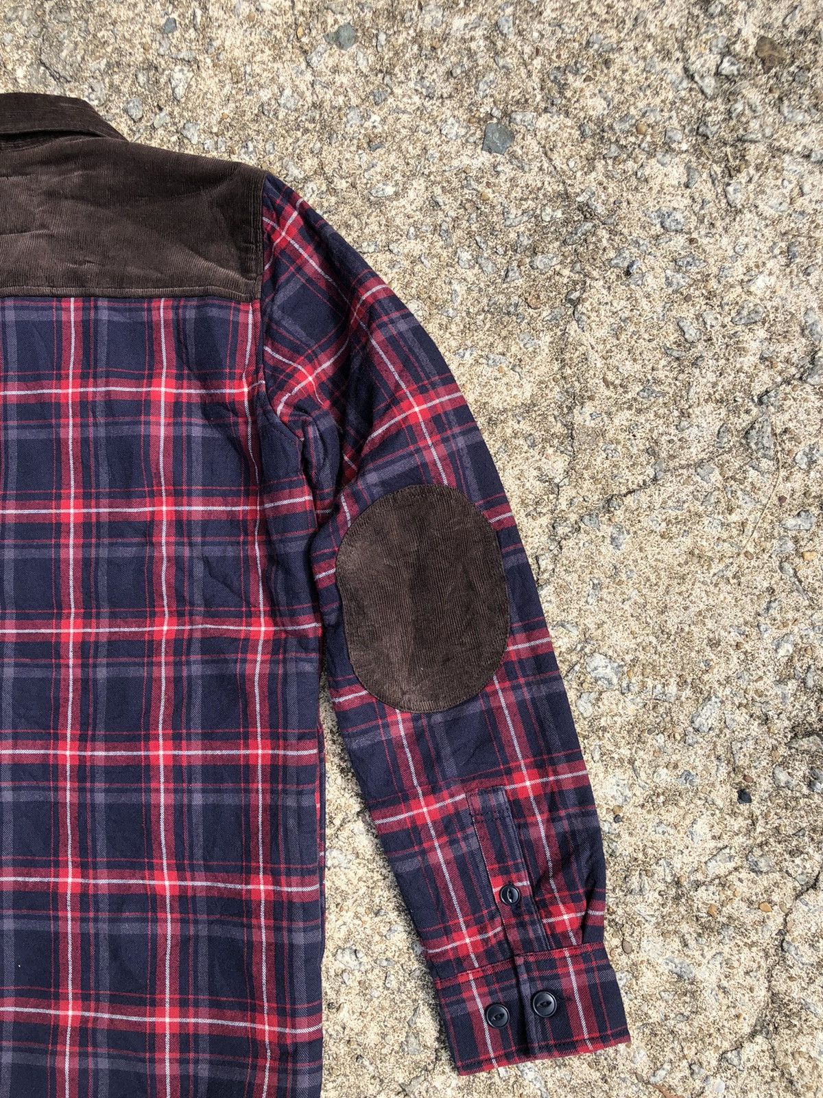 Japanese Brand Vintage Unionbay Plaid Flannel Sherpa Jacket Size US M / EU 48-50 / 2 - 12 Thumbnail