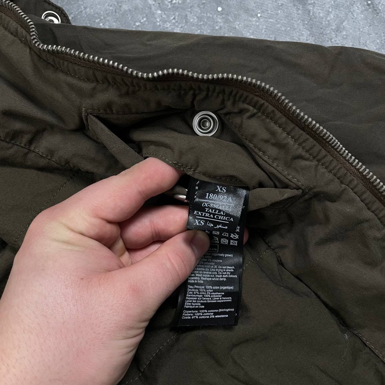 Allsaints Allsaints Nicks Double Zip Bomber Jacket Khaki Size XS Size US XS / EU 42 / 0 - 12 Thumbnail