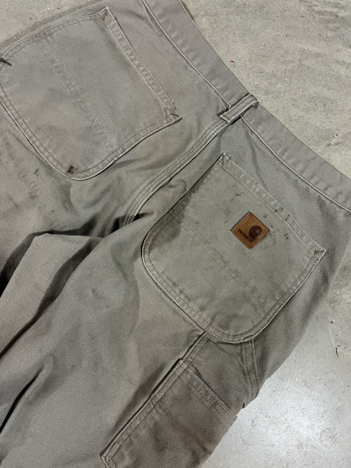 Carhartt Carhartt B11 DES Work Pants Faded Dirty 30x29 Size US 30 / EU 46 - 7 Thumbnail