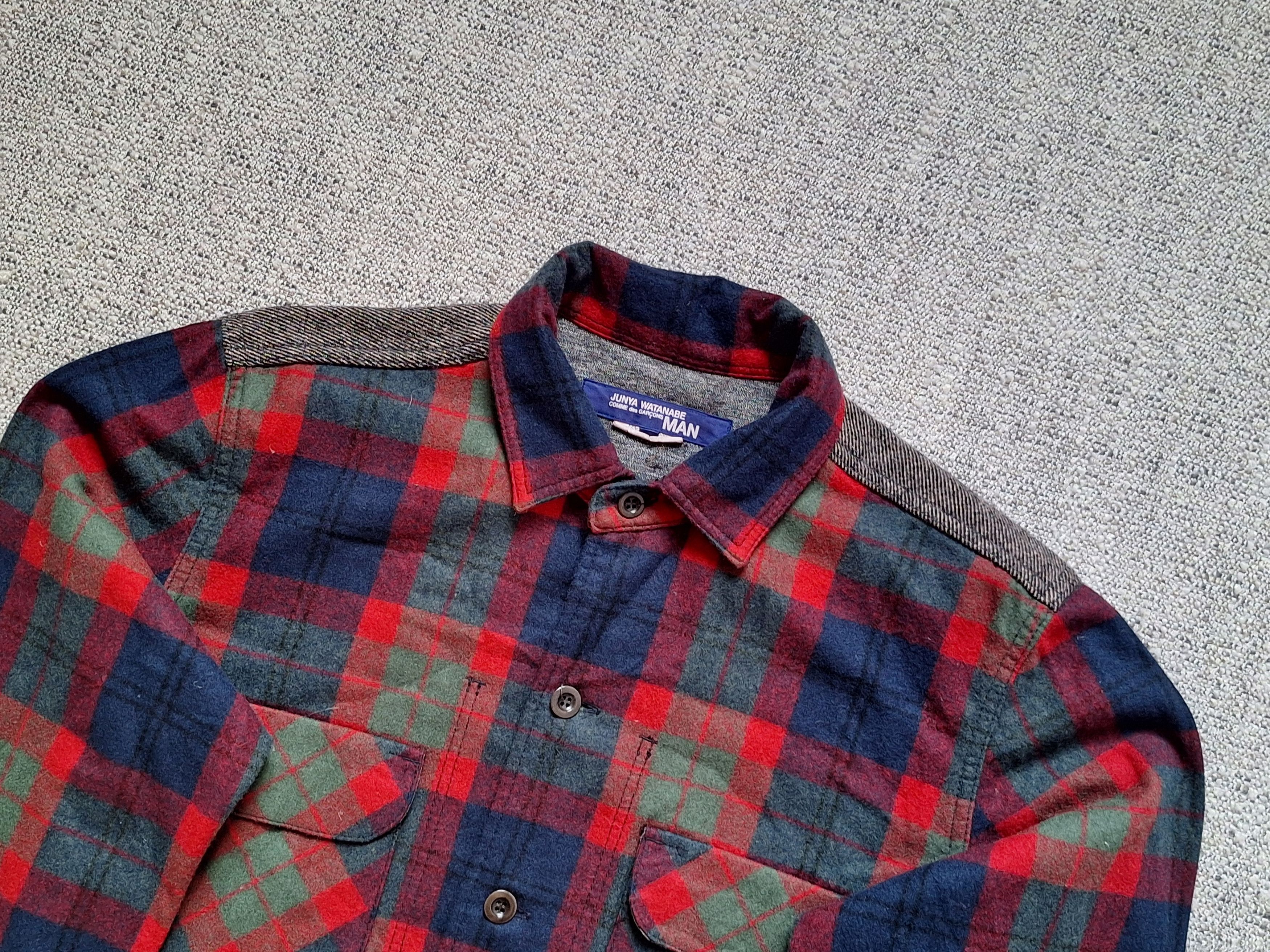 Junya Watanabe JUNYA WATANABE MAN / COMME des GARCONS - Plaid Shirt Size US S / EU 44-46 / 1 - 2 Thumbnail
