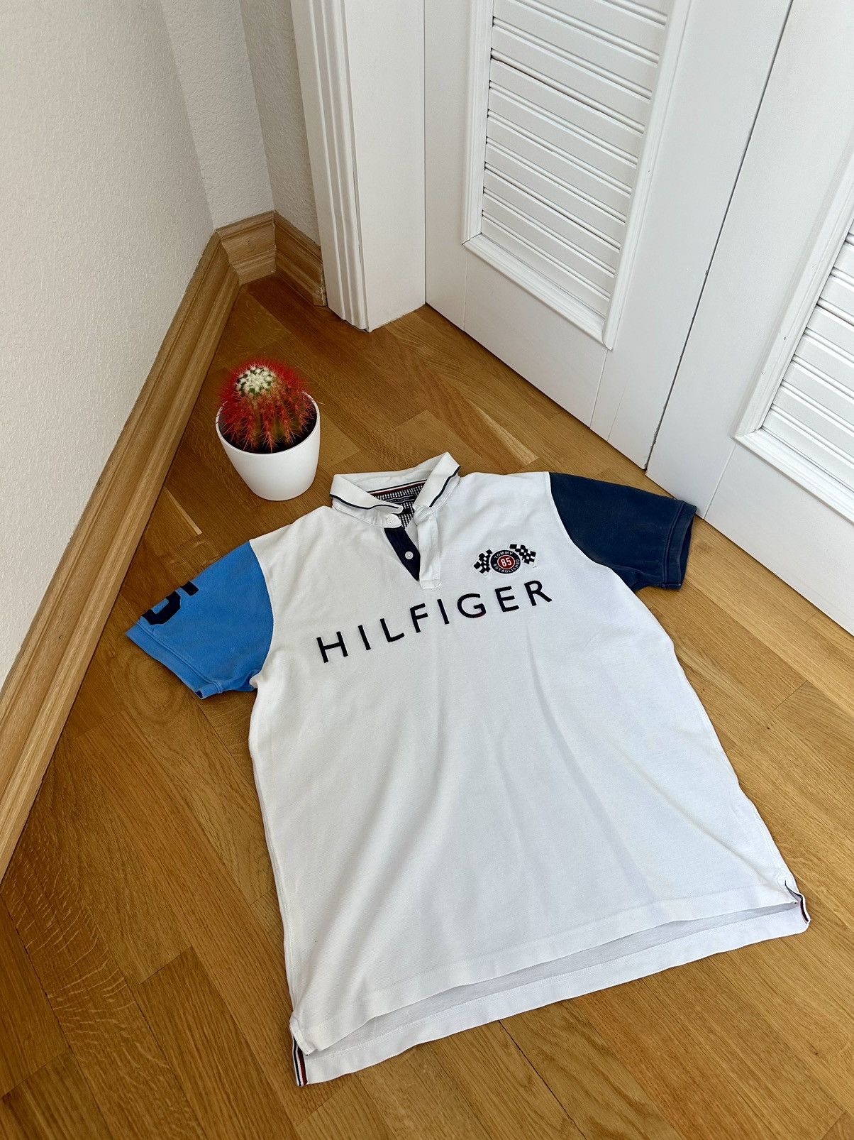 Tommy Hilfiger Vintage Polo Tommy Hilfiger RalphLauren Style Size US XL / EU 56 / 4 - 1 Thumbnail