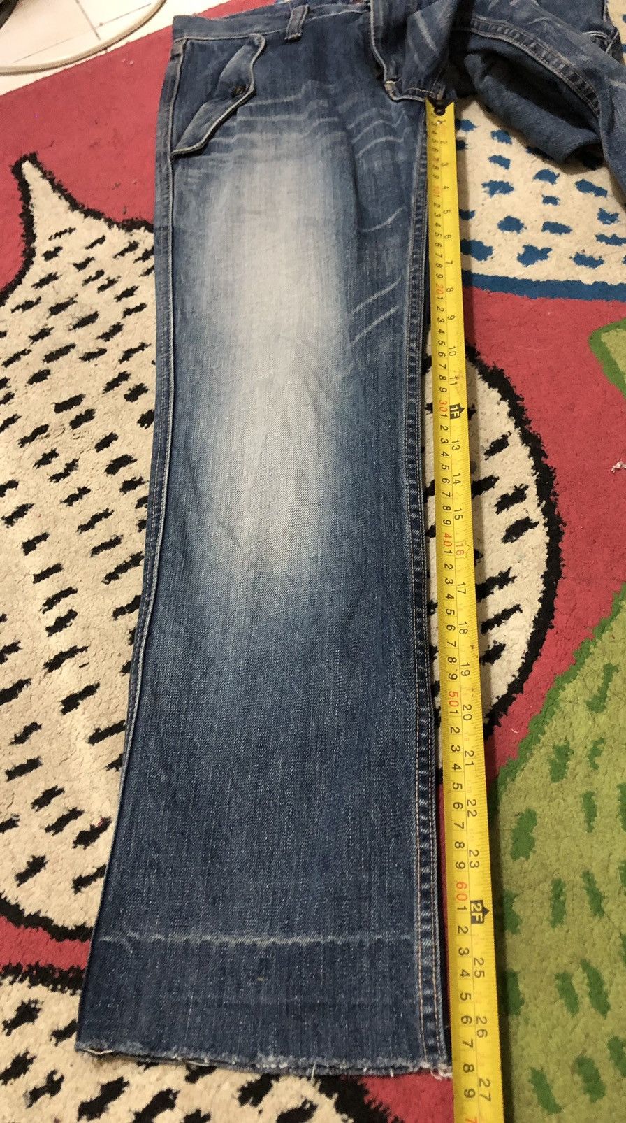 Japanese Brand × Lee × Vintage Vintage Lee union made A11S faded jeans Size 29" - 15 Thumbnail