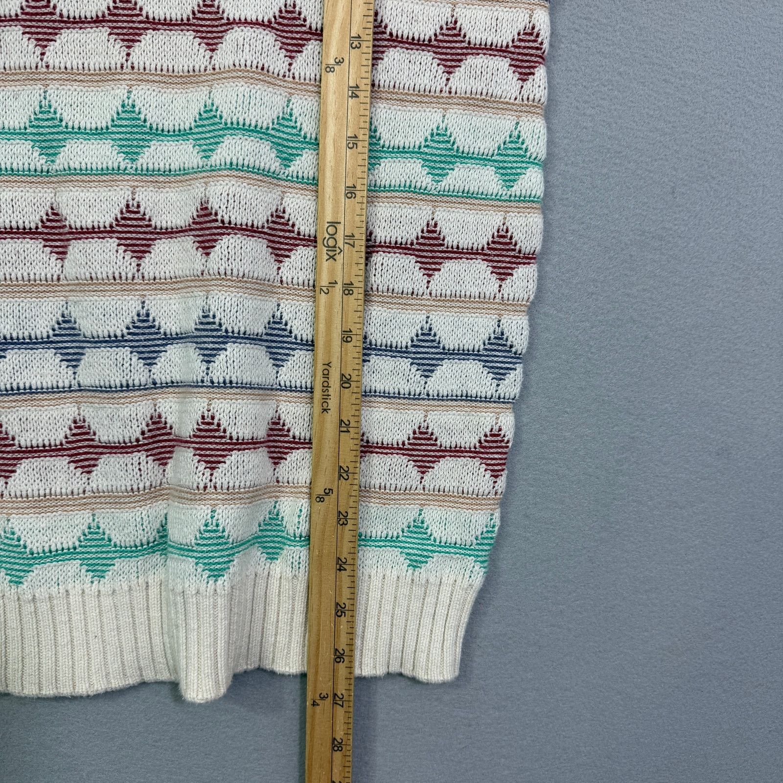 Vintage Vintage St Johns Bay Sweater Mens Extra Large Geometric Knit Size US XL / EU 56 / 4 - 9 Thumbnail