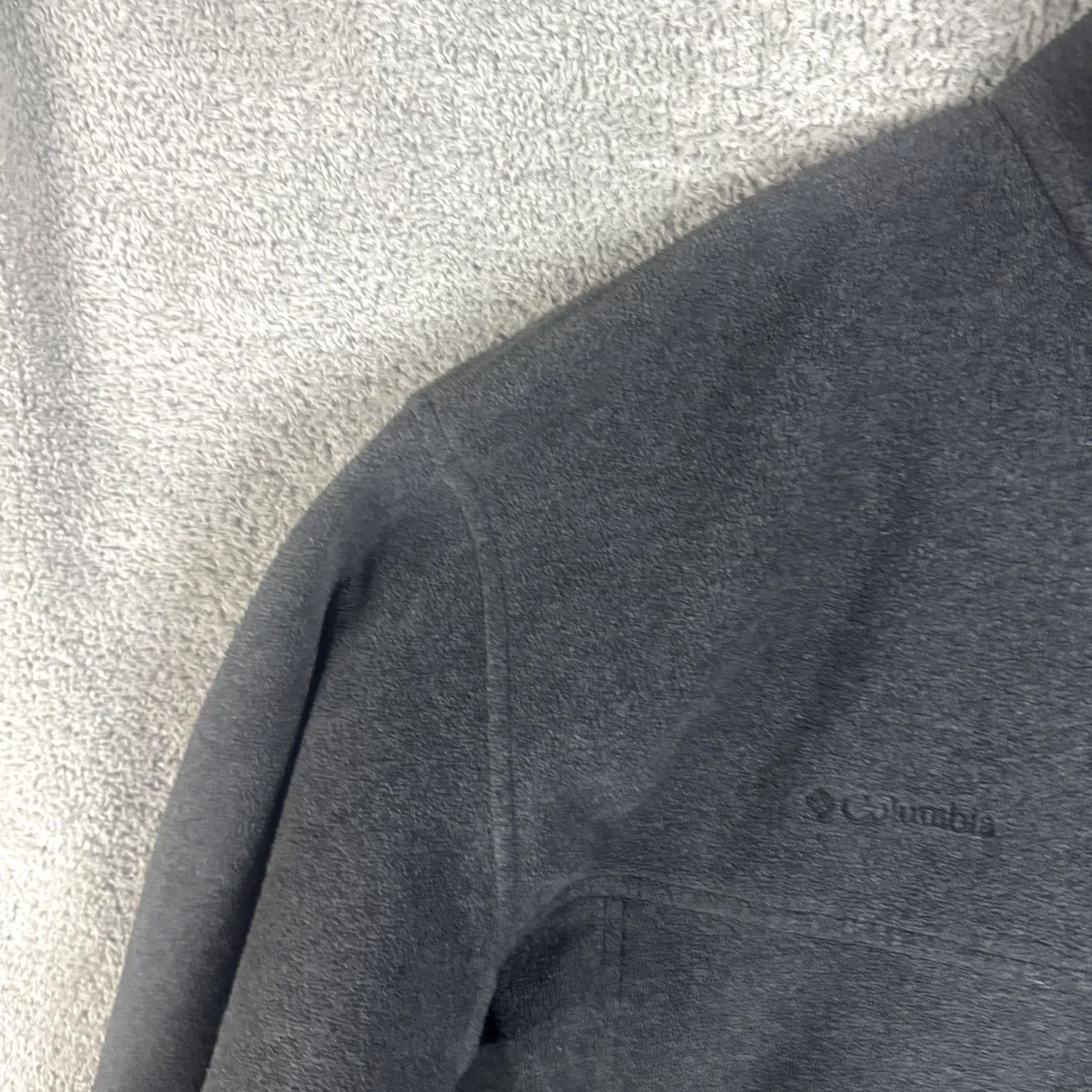 Vintage Columbia Fleece Jacket Mens 2XLT Gray Full Zip Hiking Outdoor Warm WT6113 Size US XXL / EU 58 / 5 - 5 Thumbnail