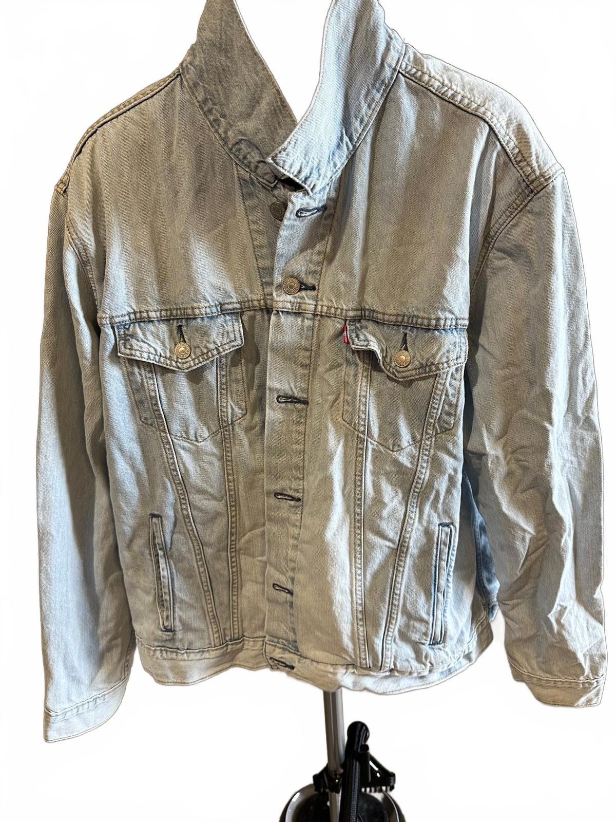 Other Levi’s Light Wash Denim Trucker Jacket XL (Type III Style) Size US XL / EU 56 / 4 - 2 Thumbnail