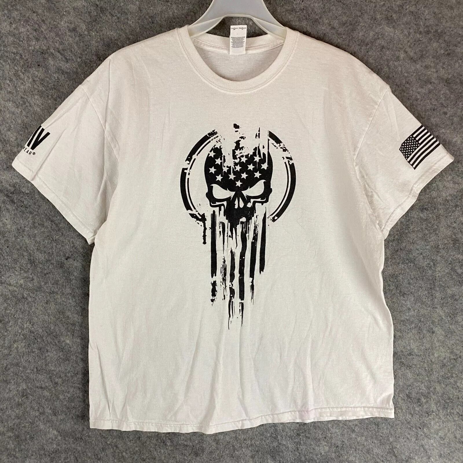 Gildan Gildan Dion Wear T-Shirt XL Men's Short Sleeve Skull Size US XL / EU 56 / 4 - 1 Thumbnail