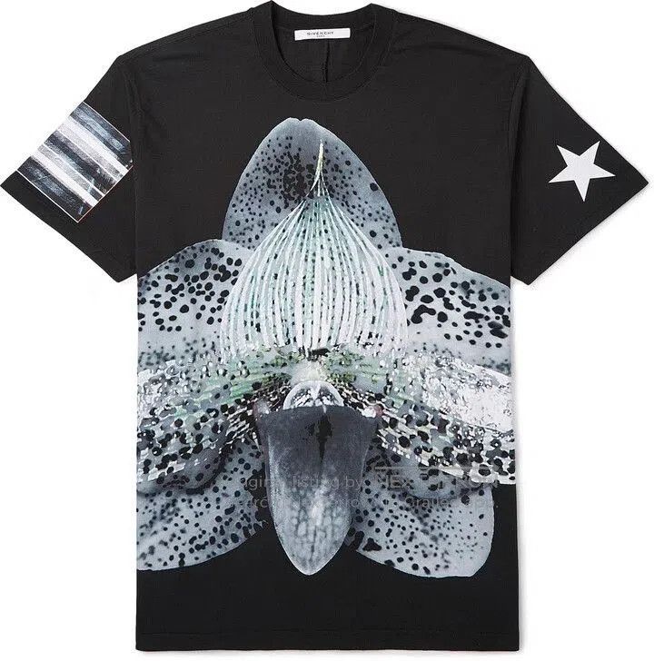 Givenchy Givenchy Orchid T-Shirt for Oversized Wear. Size US M / EU 48-50 / 2 - 2 Thumbnail