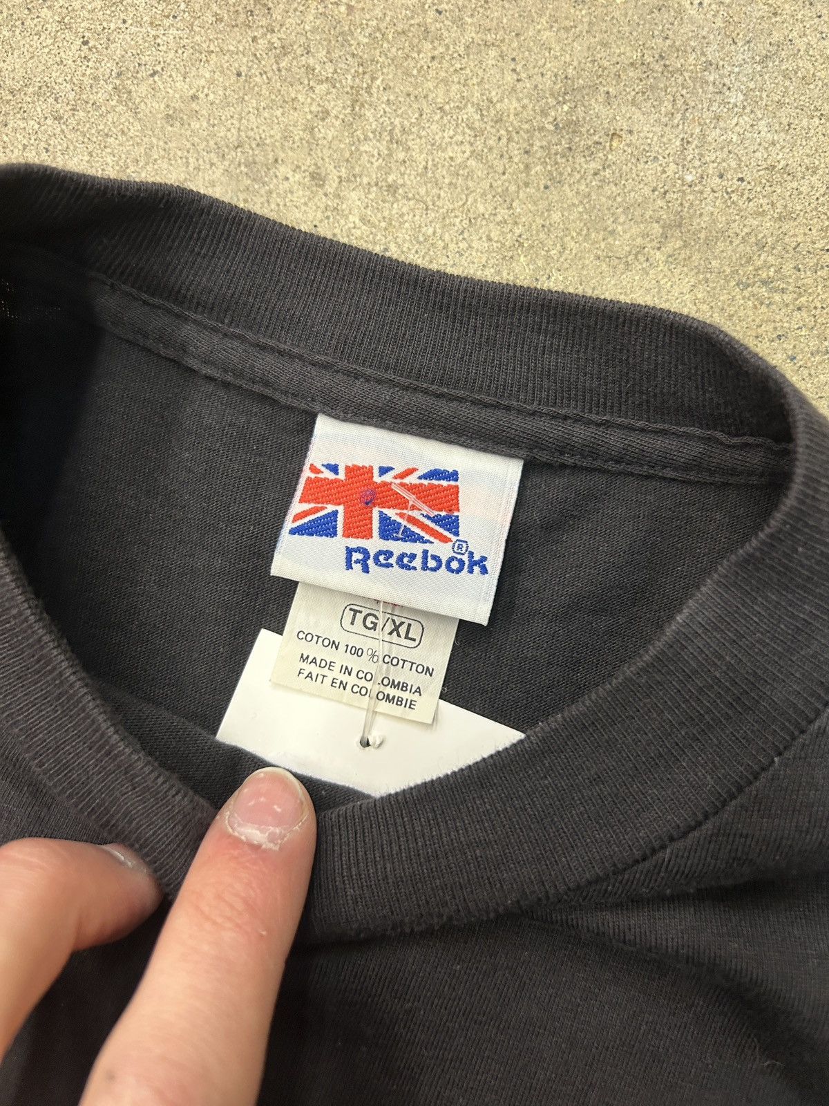 Reebok × Vintage 90s Vintage Reebok Stuff It Tee Medium Shaq Size US M / EU 48-50 / 2 - 3 Thumbnail