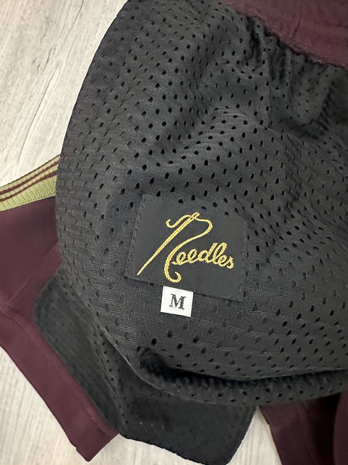 Needles Needles Track Pants Burgundy Size US 32 / EU 48 - 5 Thumbnail