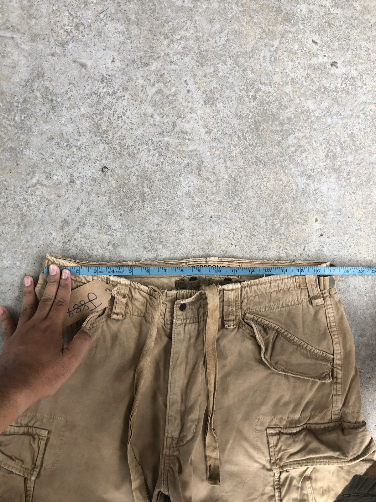 Abercrombie & Fitch Abercrombie Cargo Pants Tactical Bondage Size US 33 - 17 Thumbnail